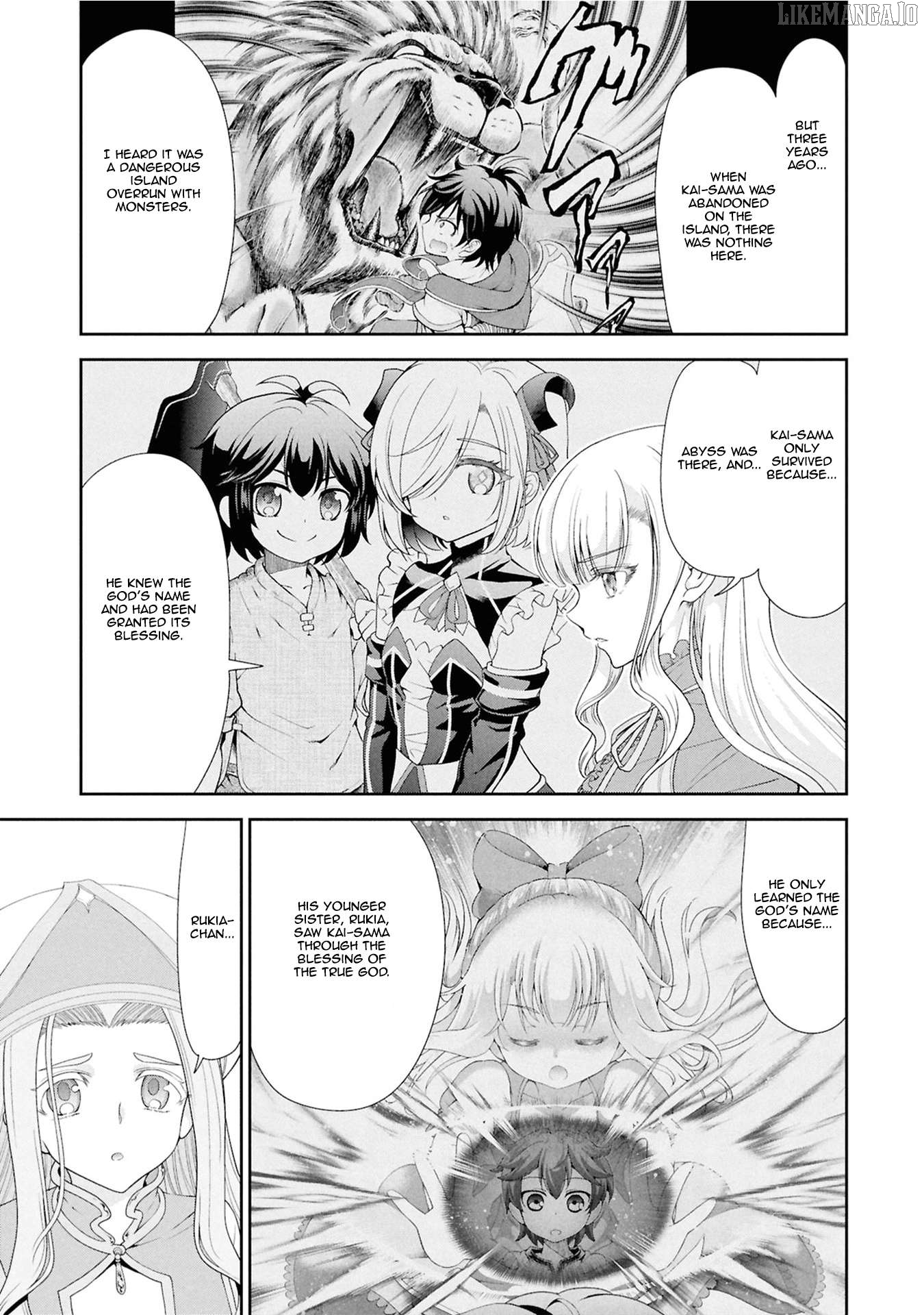 Tenohira Kaitaku Mura De Isekai Kenkokuki Fueteku Yome-Tachi To Nonbiri Mujintou Life Chapter 56 - page 11
