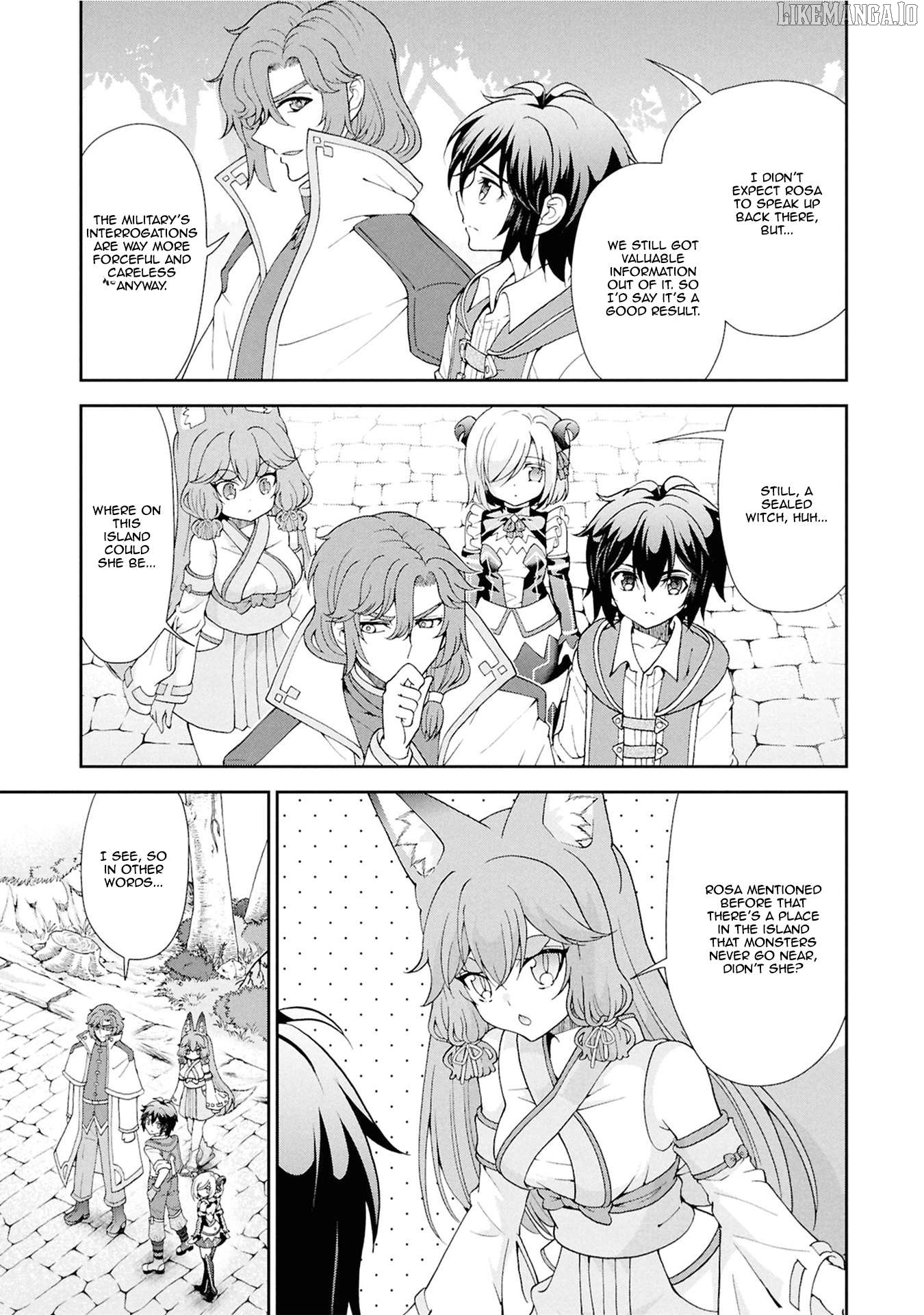 Tenohira Kaitaku Mura De Isekai Kenkokuki Fueteku Yome-Tachi To Nonbiri Mujintou Life Chapter 56 - page 17