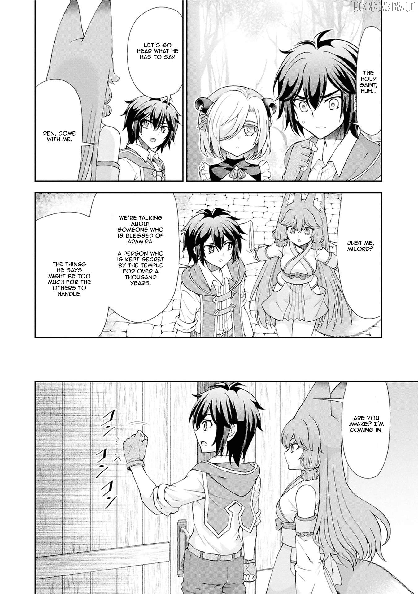 Tenohira Kaitaku Mura De Isekai Kenkokuki Fueteku Yome-Tachi To Nonbiri Mujintou Life Chapter 56 - page 20