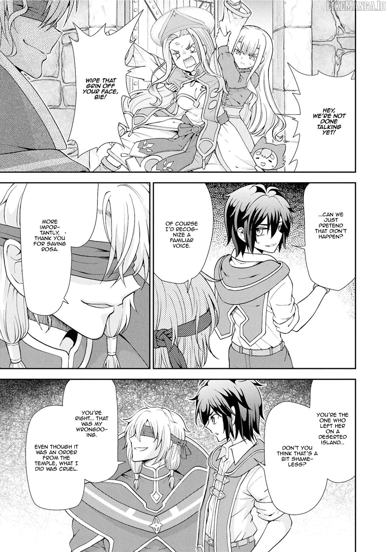 Tenohira Kaitaku Mura De Isekai Kenkokuki Fueteku Yome-Tachi To Nonbiri Mujintou Life Chapter 56 - page 3