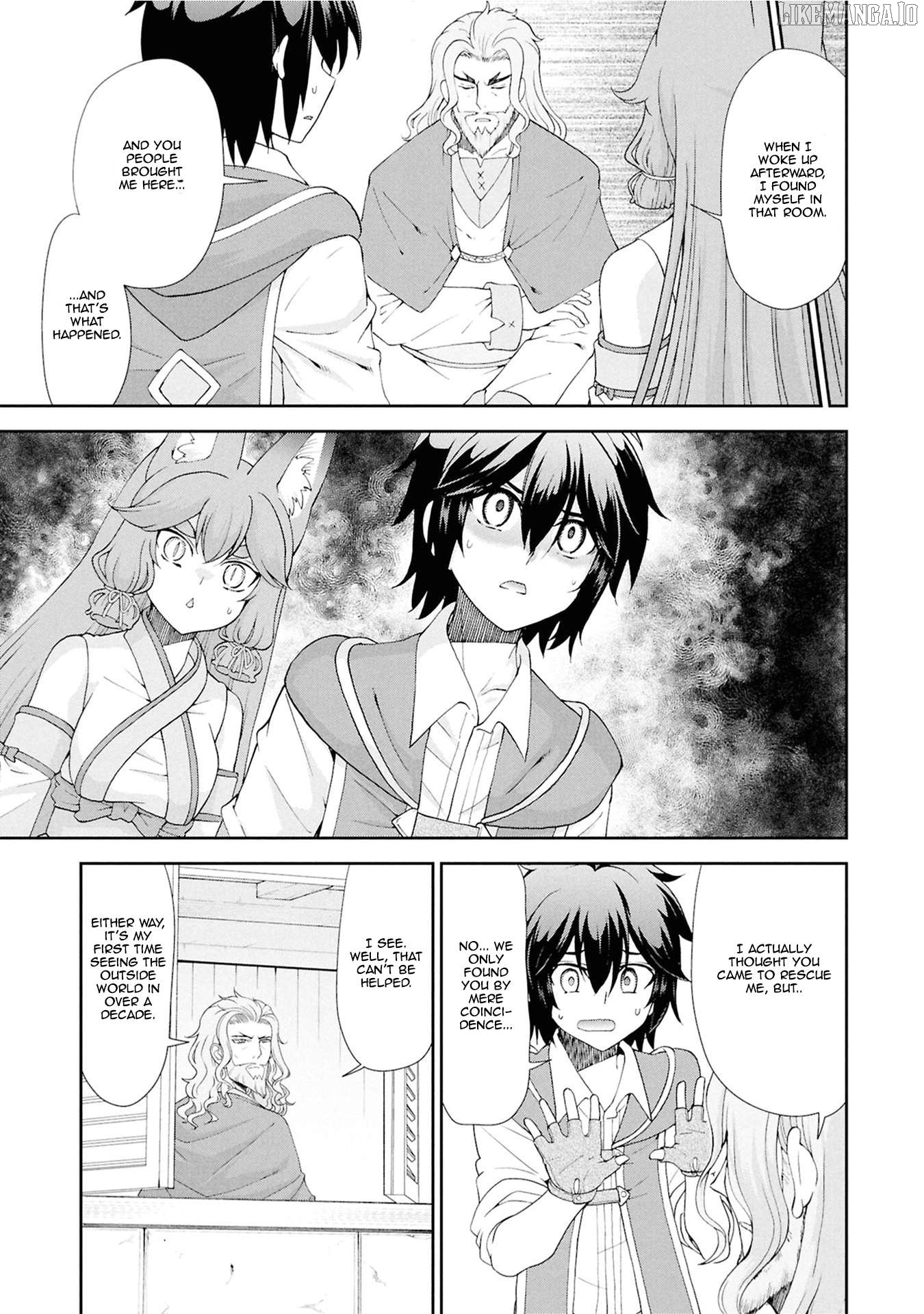 Tenohira Kaitaku Mura De Isekai Kenkokuki Fueteku Yome-Tachi To Nonbiri Mujintou Life Chapter 57 - page 7
