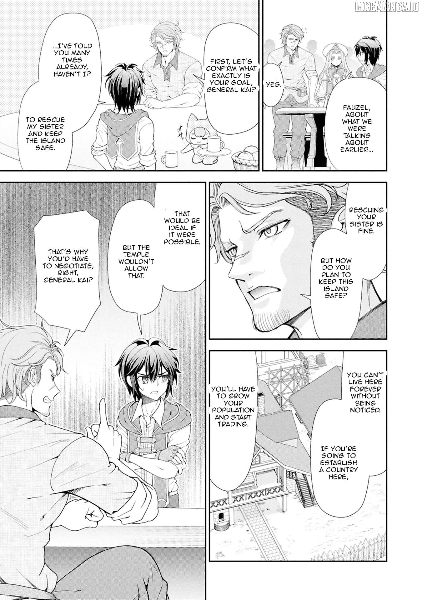 Tenohira Kaitaku Mura De Isekai Kenkokuki Fueteku Yome-Tachi To Nonbiri Mujintou Life Chapter 58 - page 2