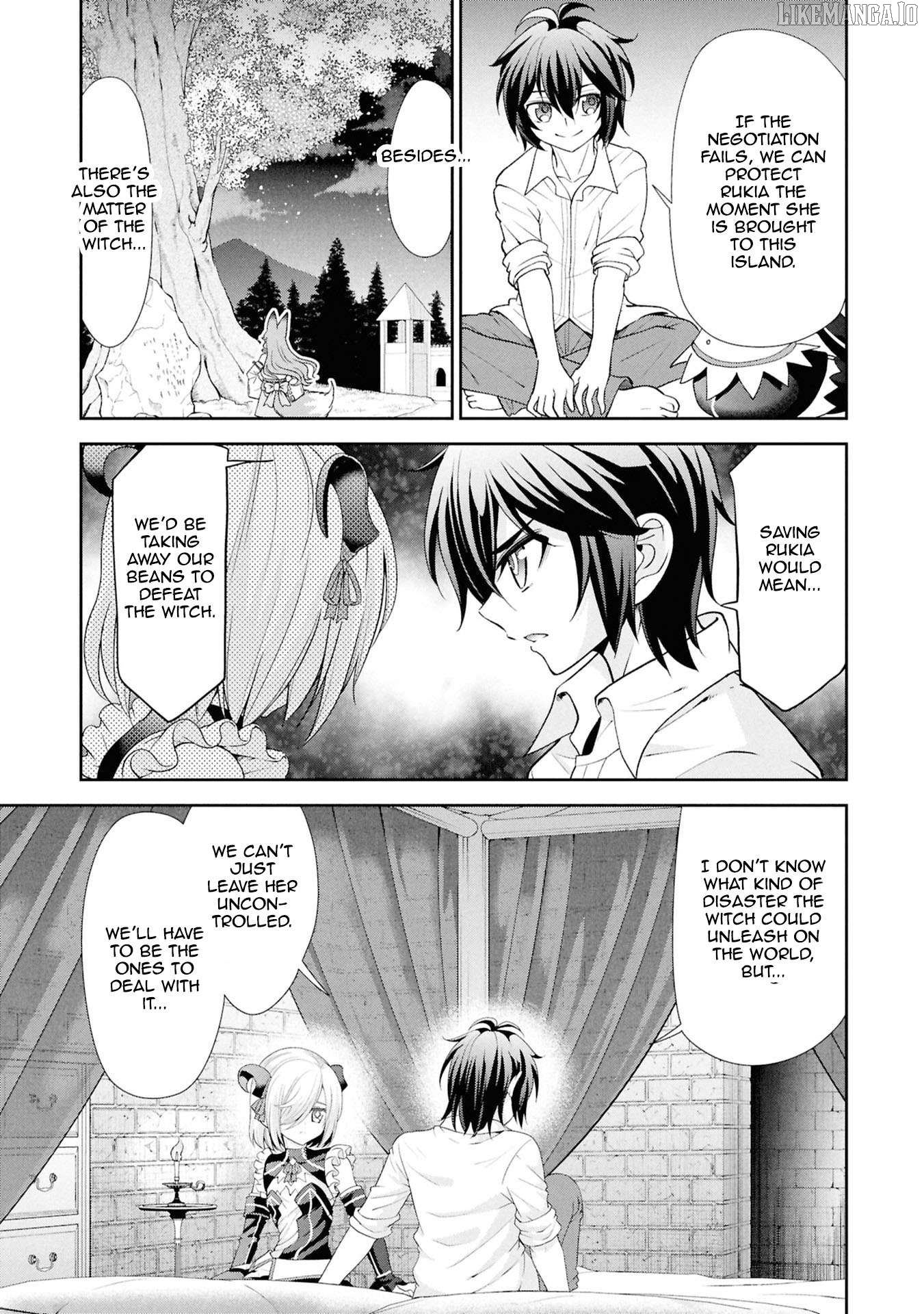 Tenohira Kaitaku Mura De Isekai Kenkokuki Fueteku Yome-Tachi To Nonbiri Mujintou Life Chapter 59 - page 11