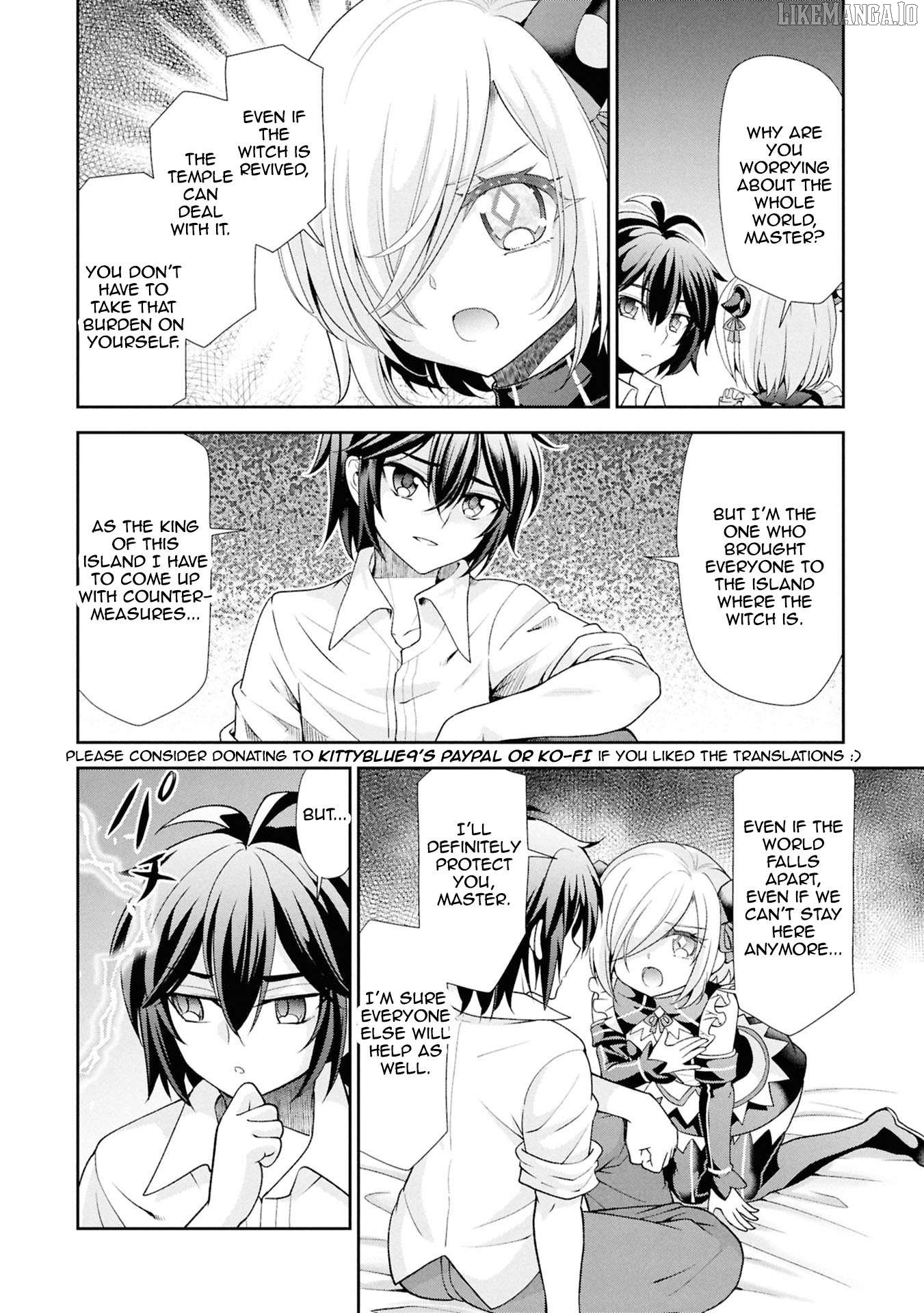 Tenohira Kaitaku Mura De Isekai Kenkokuki Fueteku Yome-Tachi To Nonbiri Mujintou Life Chapter 59 - page 12