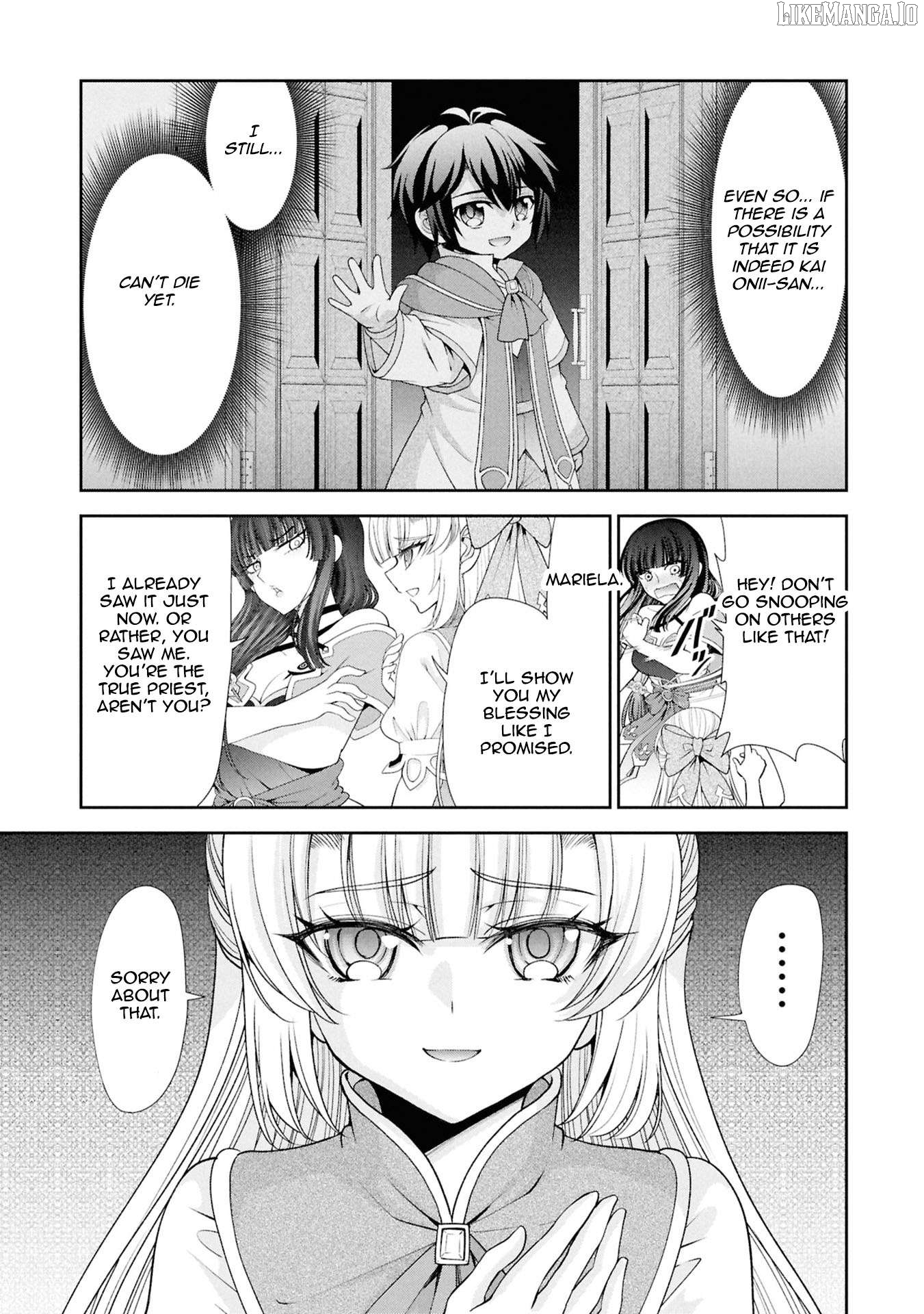 Tenohira Kaitaku Mura De Isekai Kenkokuki Fueteku Yome-Tachi To Nonbiri Mujintou Life Chapter 59 - page 23