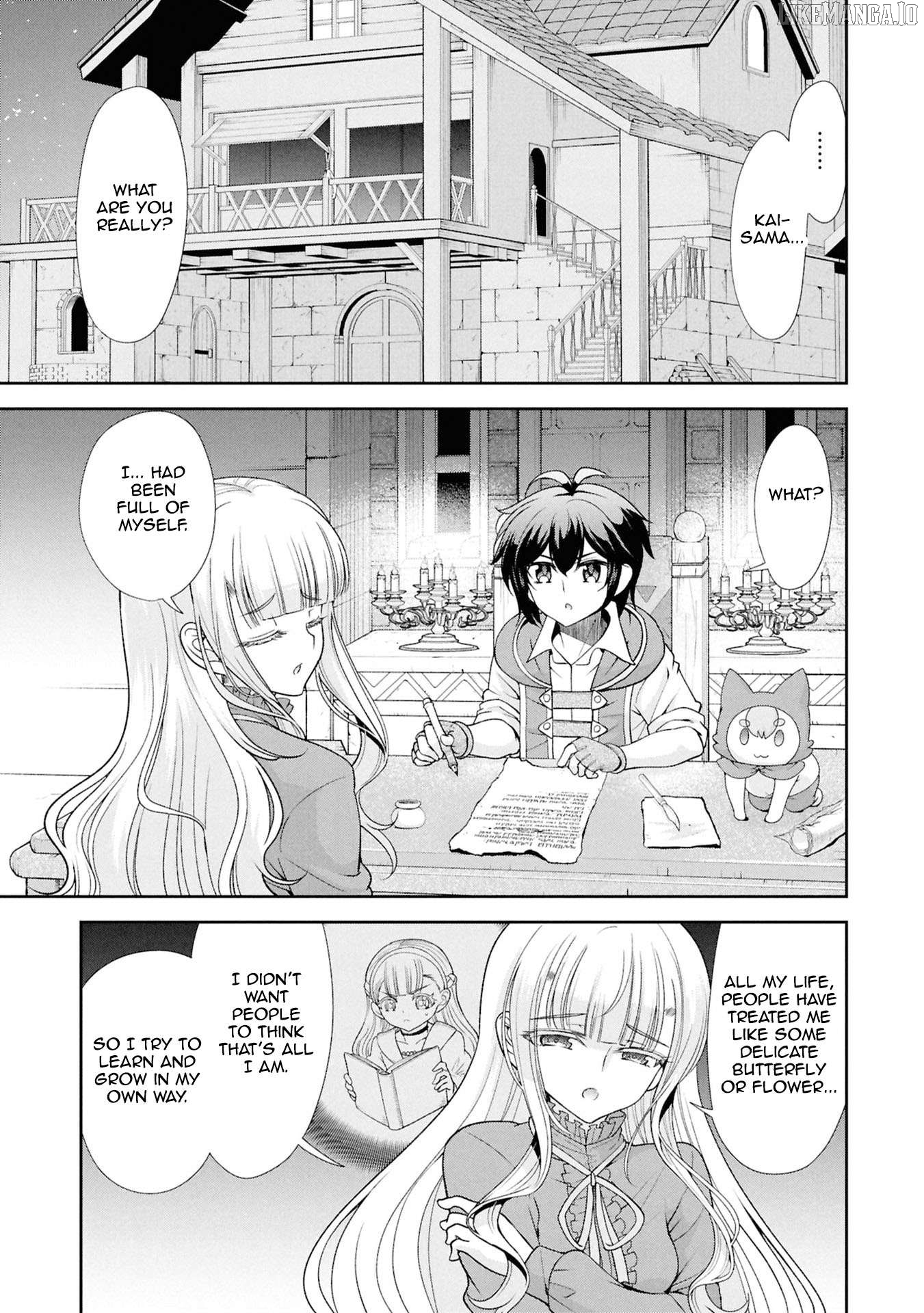 Tenohira Kaitaku Mura De Isekai Kenkokuki Fueteku Yome-Tachi To Nonbiri Mujintou Life Chapter 60 - page 11