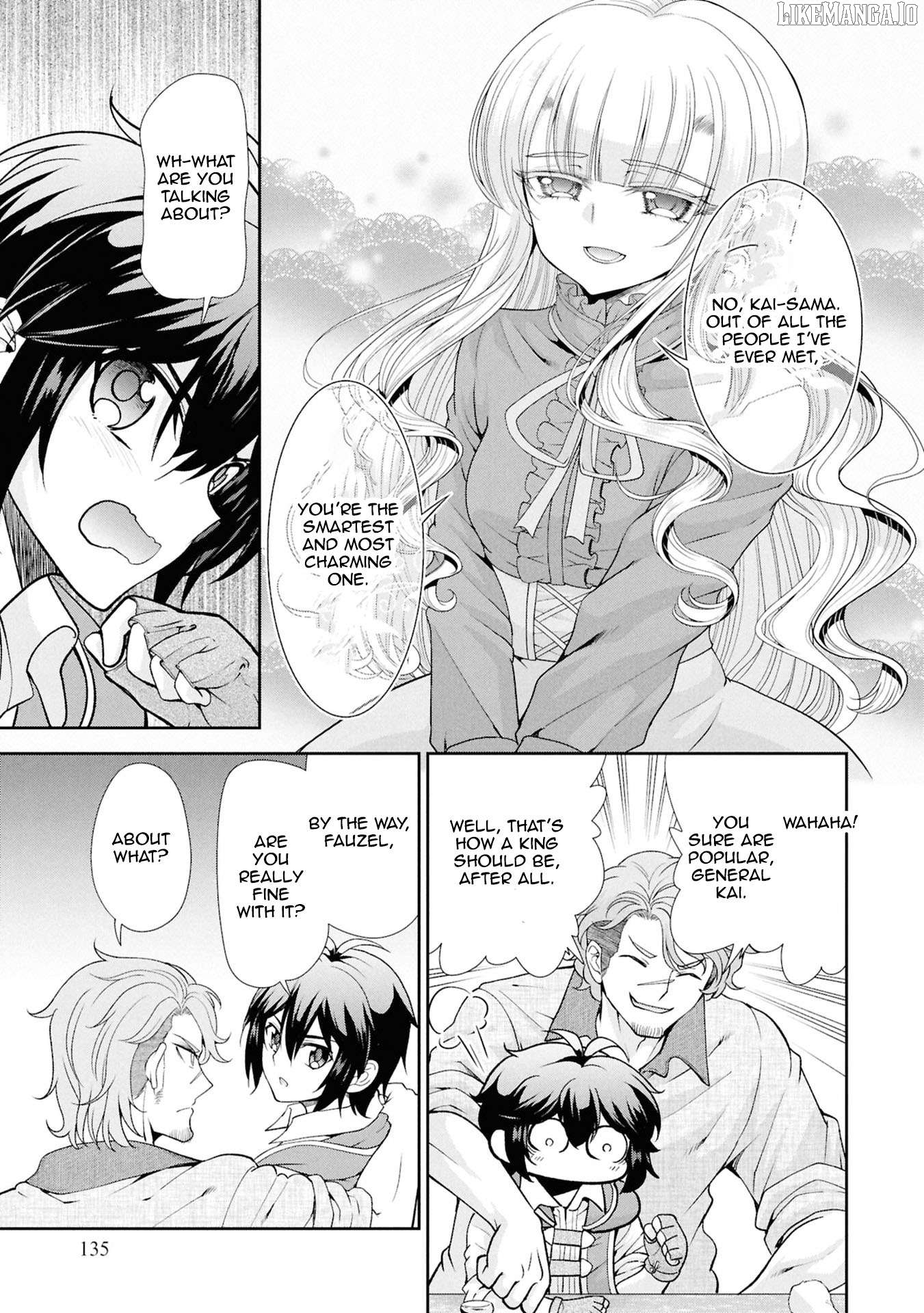 Tenohira Kaitaku Mura De Isekai Kenkokuki Fueteku Yome-Tachi To Nonbiri Mujintou Life Chapter 60 - page 13