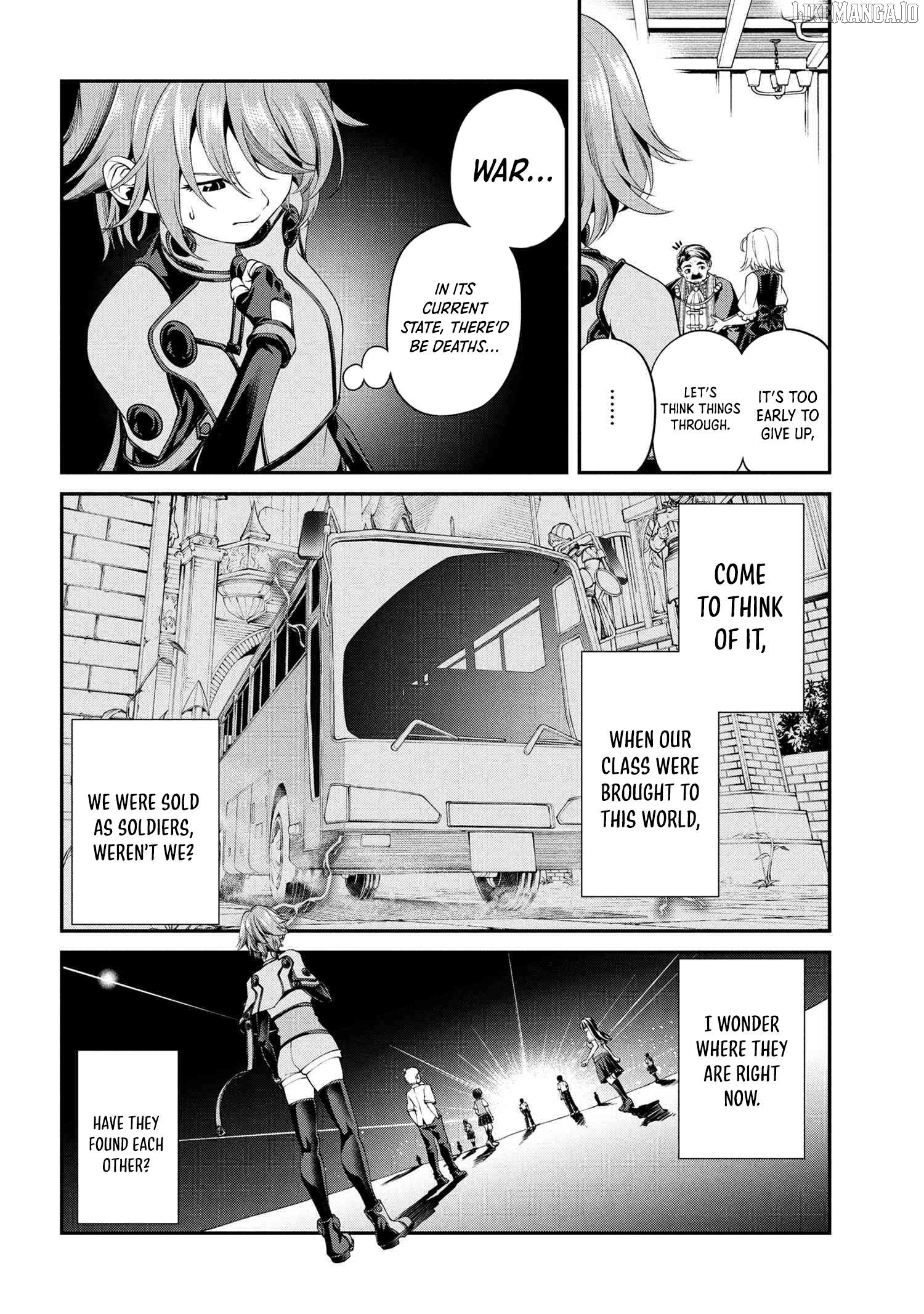 Class Saiyasune de Urareta Ore wa, Jitsu wa Saikyou Parameter Chapter 34.3 - page 3