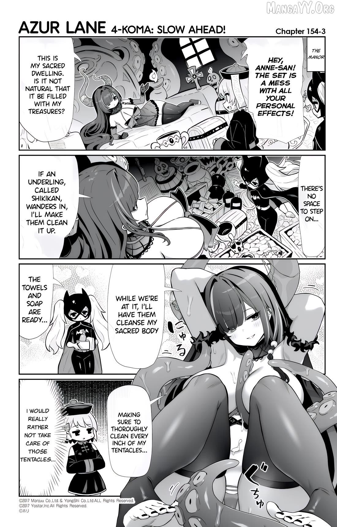 Azur Lane 4-Koma: Slow Ahead Chapter 154 - page 3