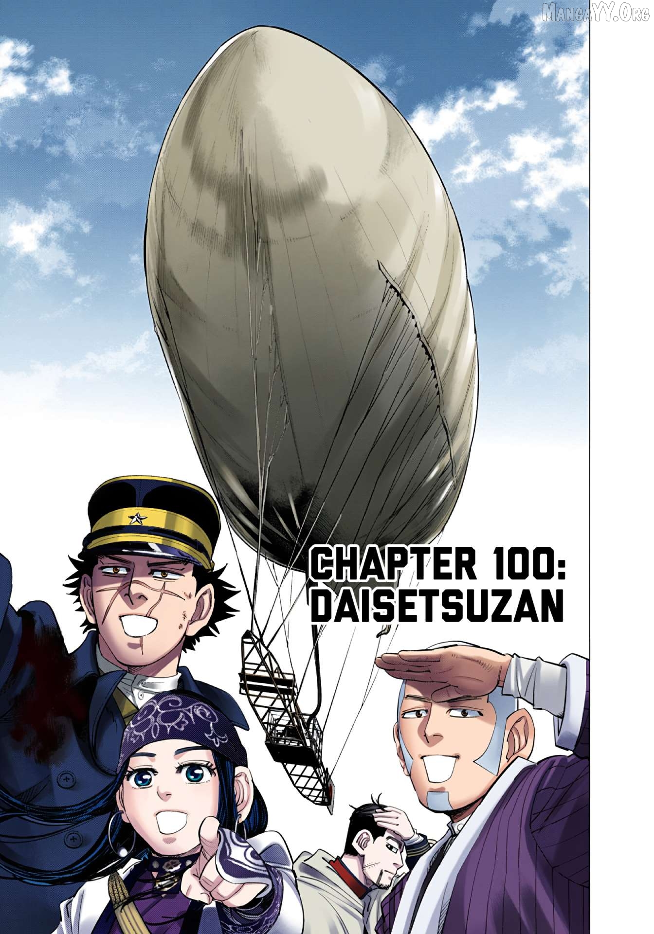 Golden Kamuy - Digital Colored Comics Chapter 100 - page 1