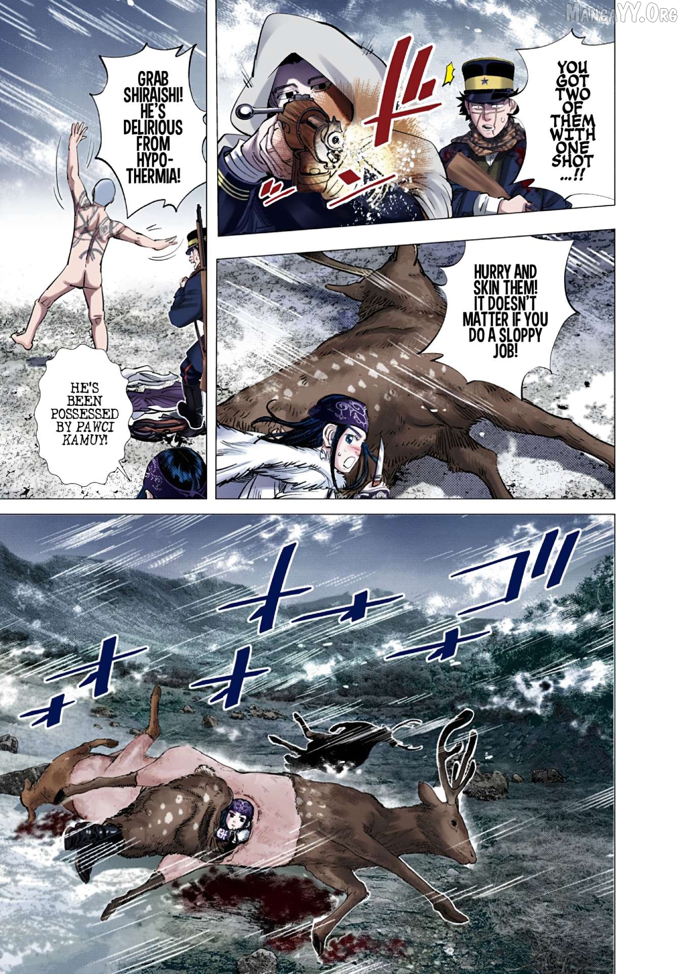 Golden Kamuy - Digital Colored Comics Chapter 100 - page 11