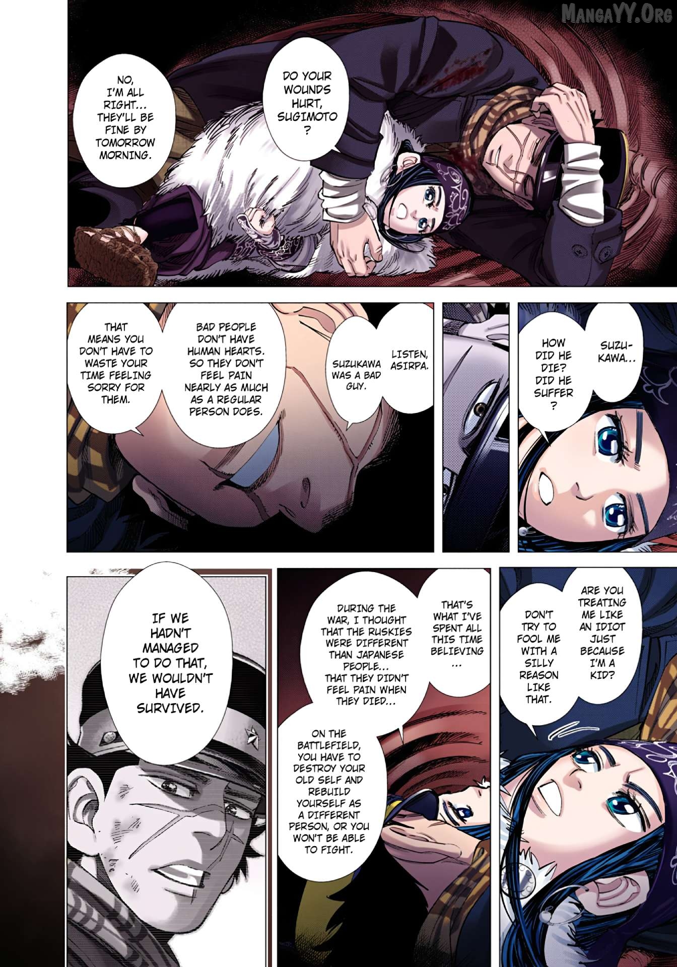 Golden Kamuy - Digital Colored Comics Chapter 100 - page 12