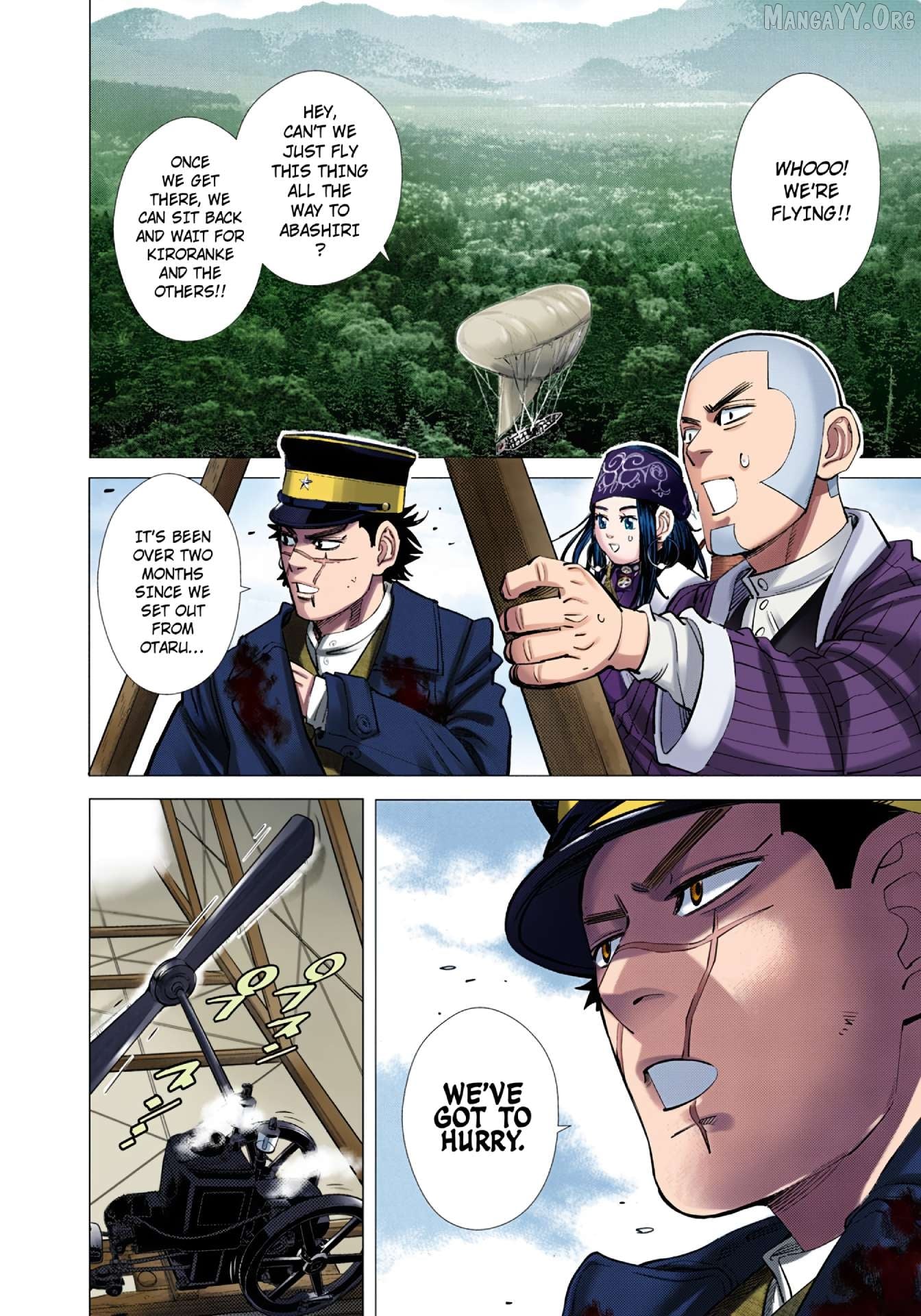 Golden Kamuy - Digital Colored Comics Chapter 100 - page 2