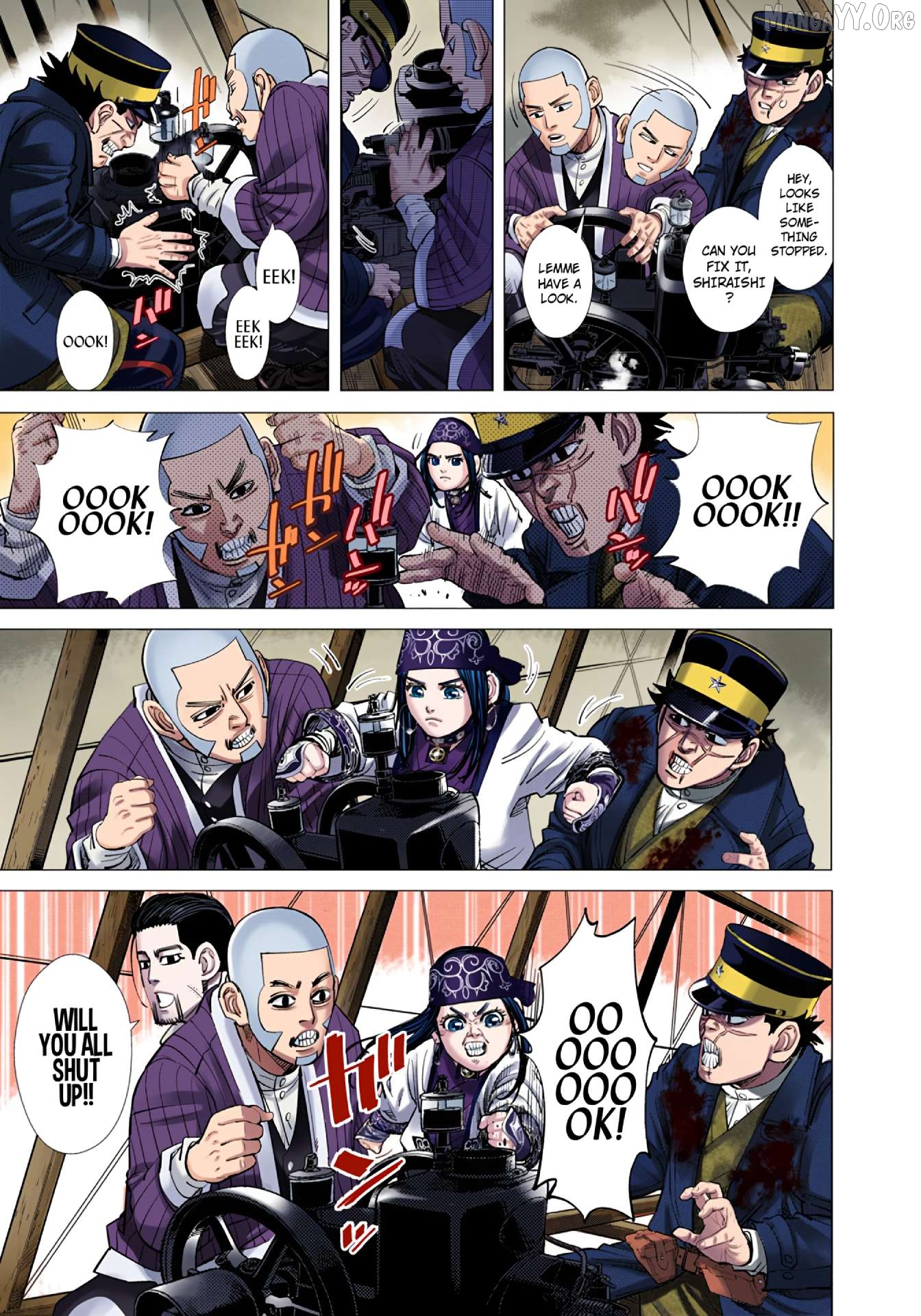 Golden Kamuy - Digital Colored Comics Chapter 100 - page 3