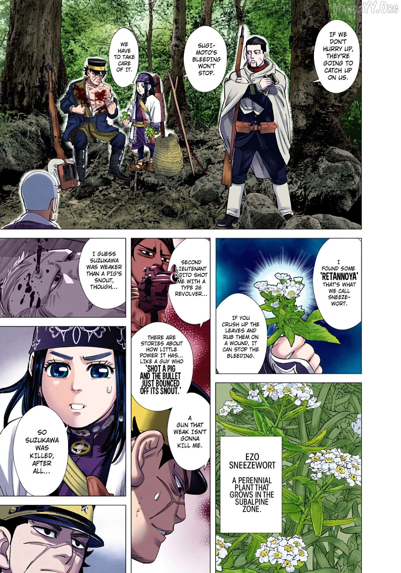 Golden Kamuy - Digital Colored Comics Chapter 100 - page 7
