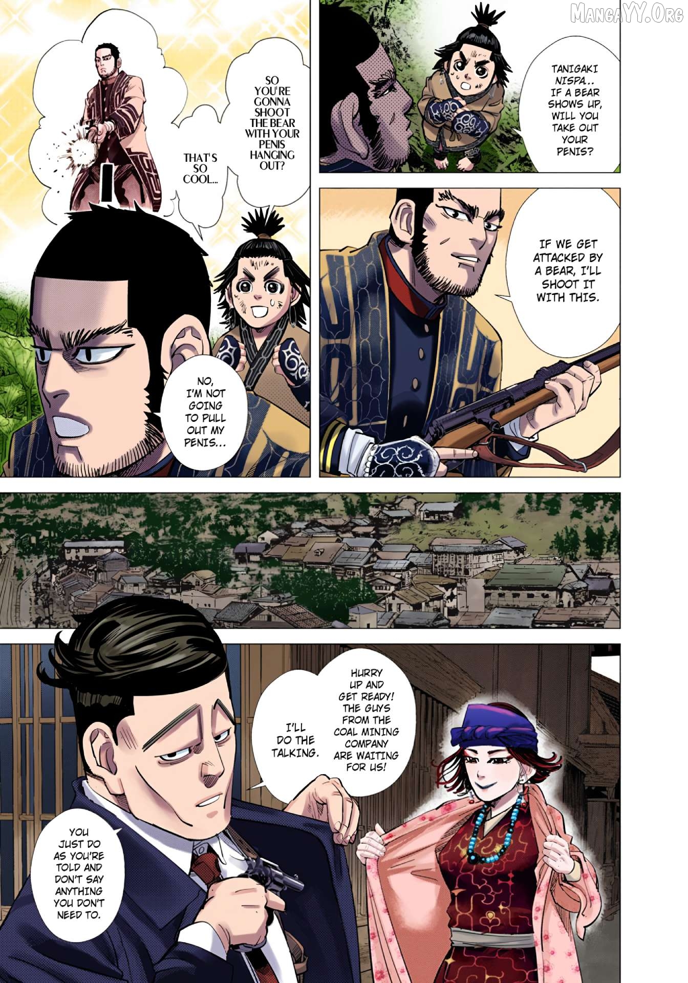 Golden Kamuy - Digital Colored Comics Chapter 96 - page 3