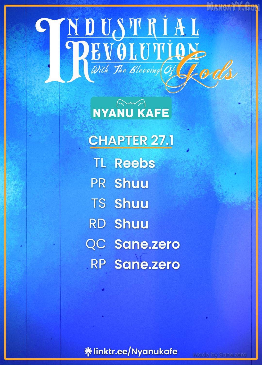 Kamigami No Kago De Seisan Kakumei Chapter 27.1 - page 1