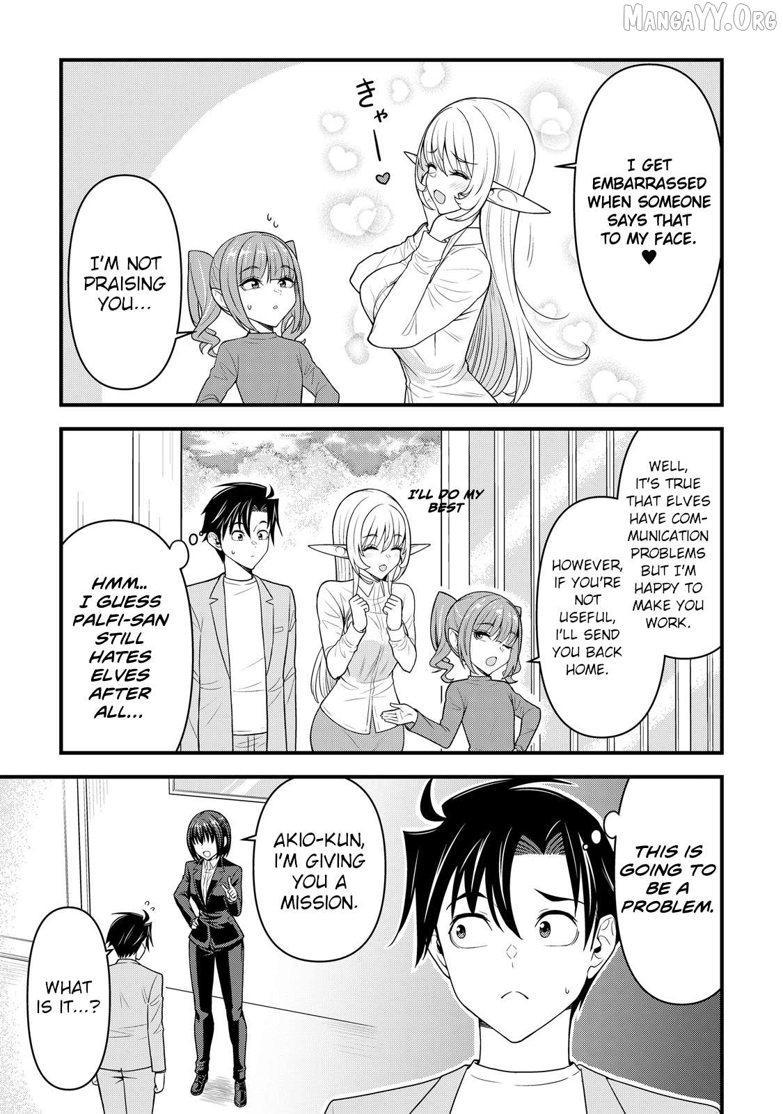 Isekai kara Elf-san ga Ochite Kita no desu ga!? Chapter 9 - page 4