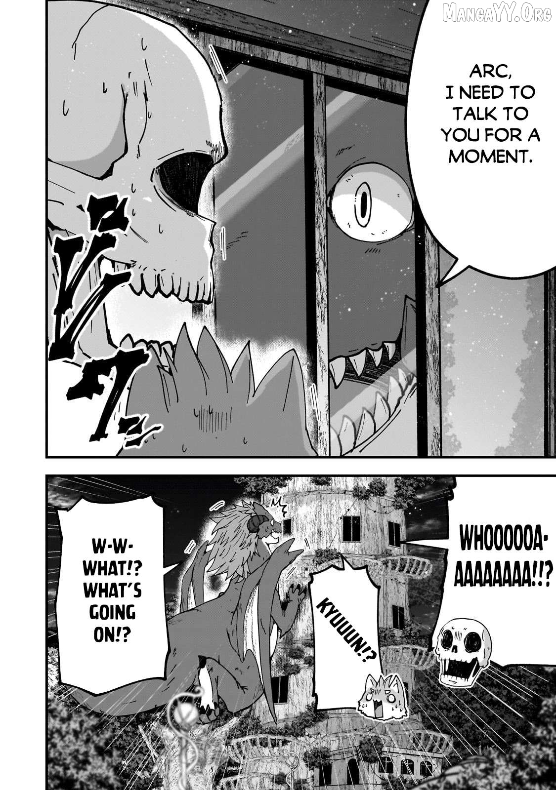 Gaikotsu Kishi-sama, Tadaima Isekai e Odekake-chuu Chapter 68.1 - page 3