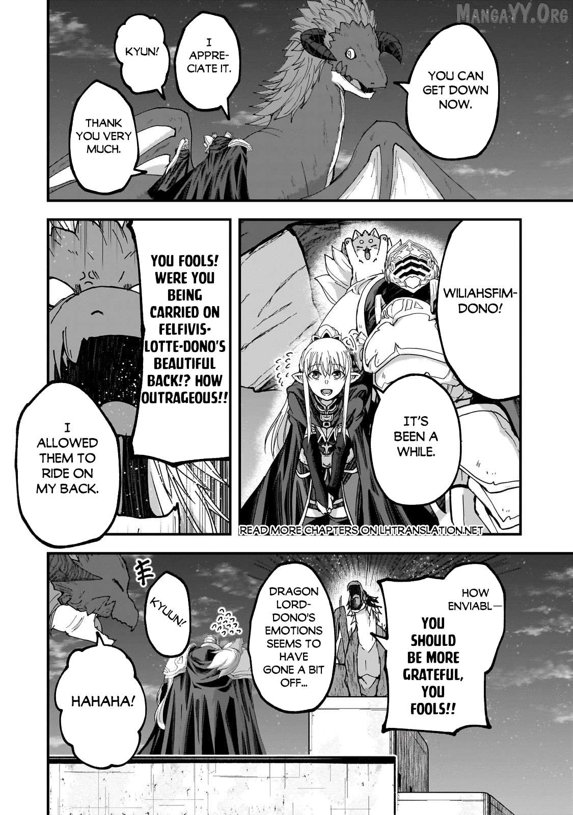 Gaikotsu Kishi-sama, Tadaima Isekai e Odekake-chuu Chapter 68.2 - page 3