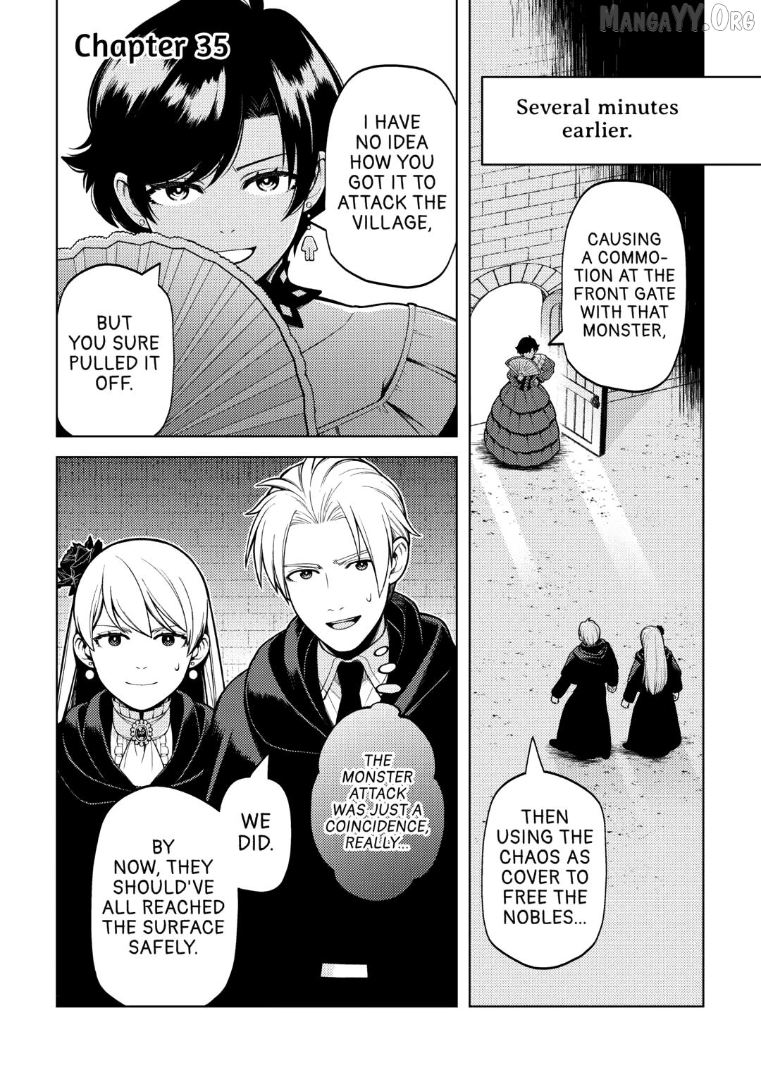 I Had A Hard Time In My Previous Life, So God Came To Make It Up To Me Chapter 35 - page 1