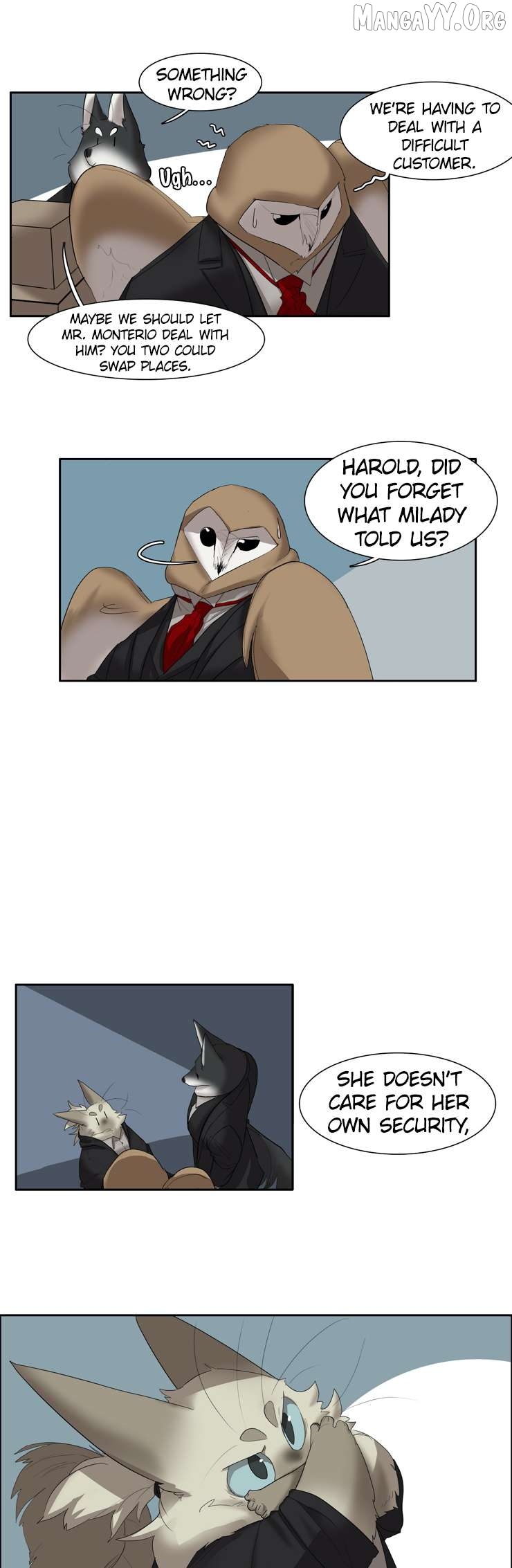 Miss Kitty and Her Bodyguards Chapter 276 - page 3