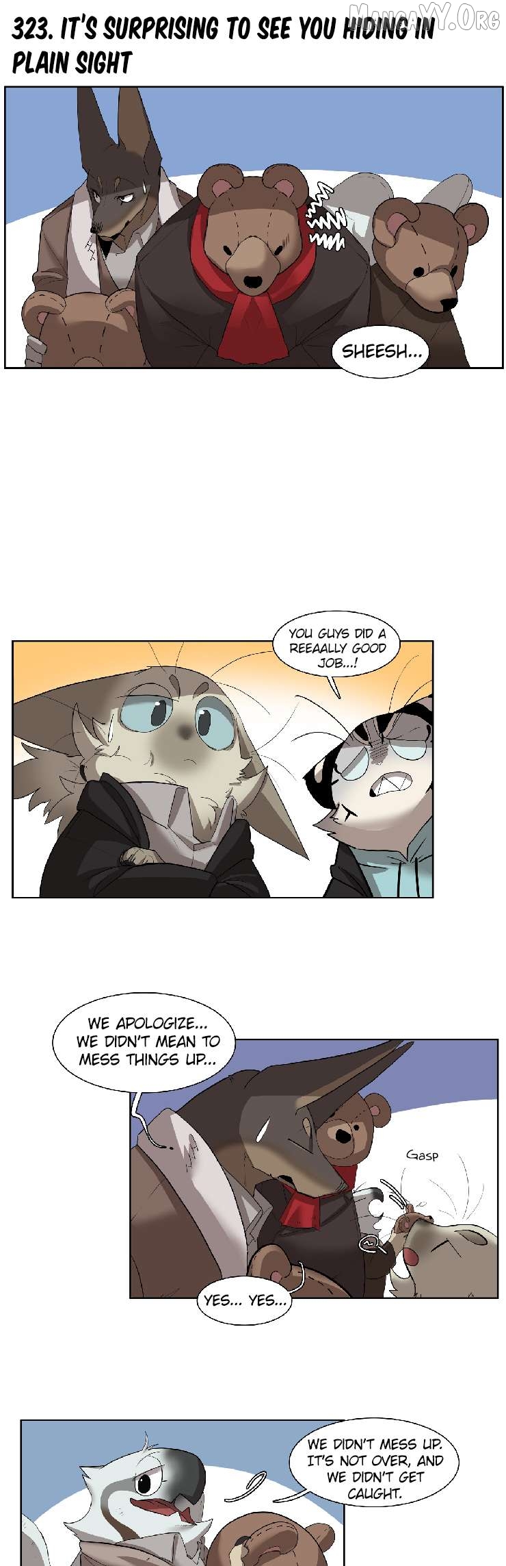 Miss Kitty and Her Bodyguards Chapter 279 - page 2