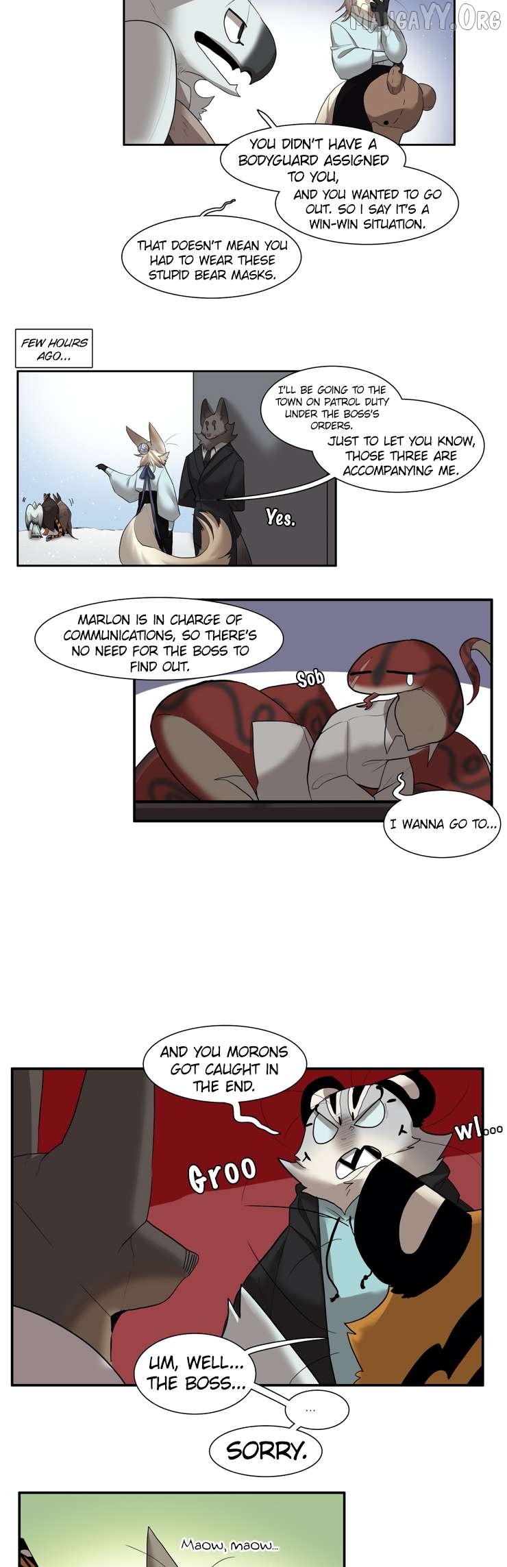 Miss Kitty and Her Bodyguards Chapter 279 - page 6