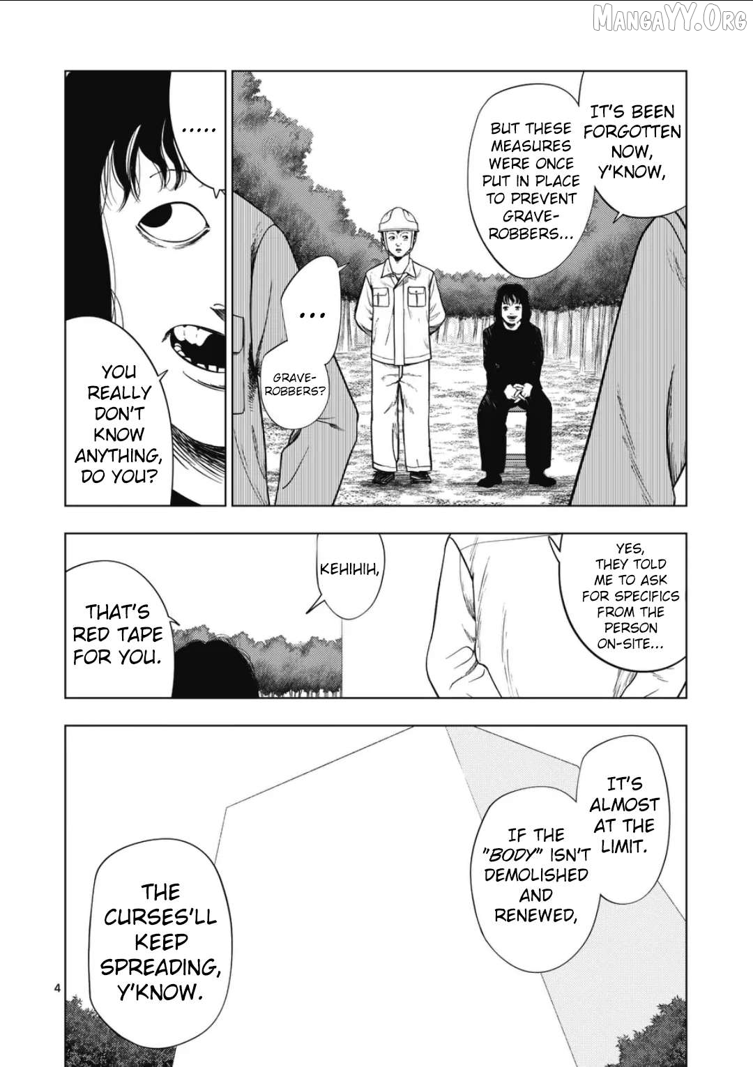 Ura Baito: Toubou Kinshi Chapter 221 - page 4