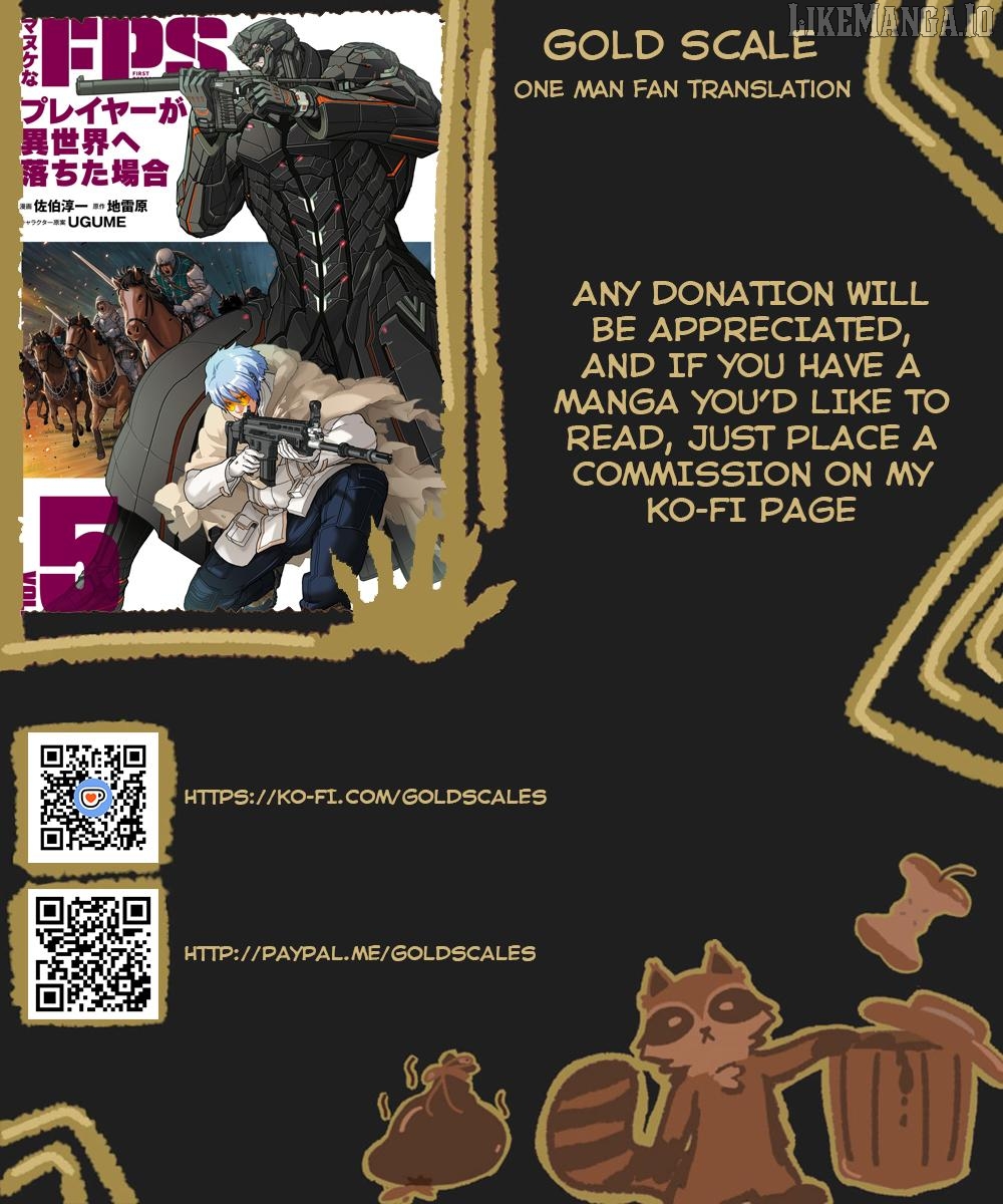 Manuke Na Fps Player Ga Isekai E Ochita Baai Chapter 26 - page 1