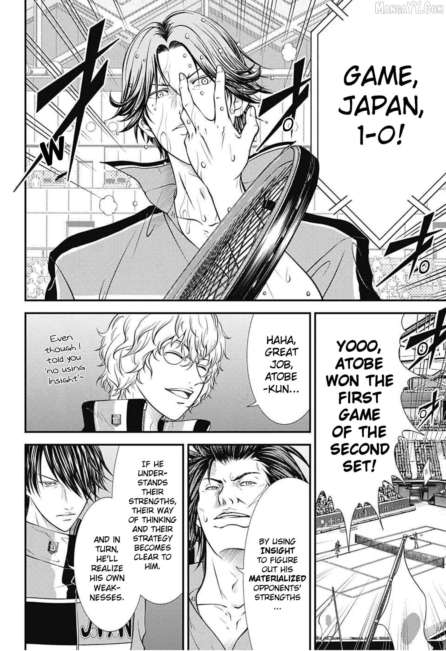 New Prince of Tennis Chapter 396 - page 8
