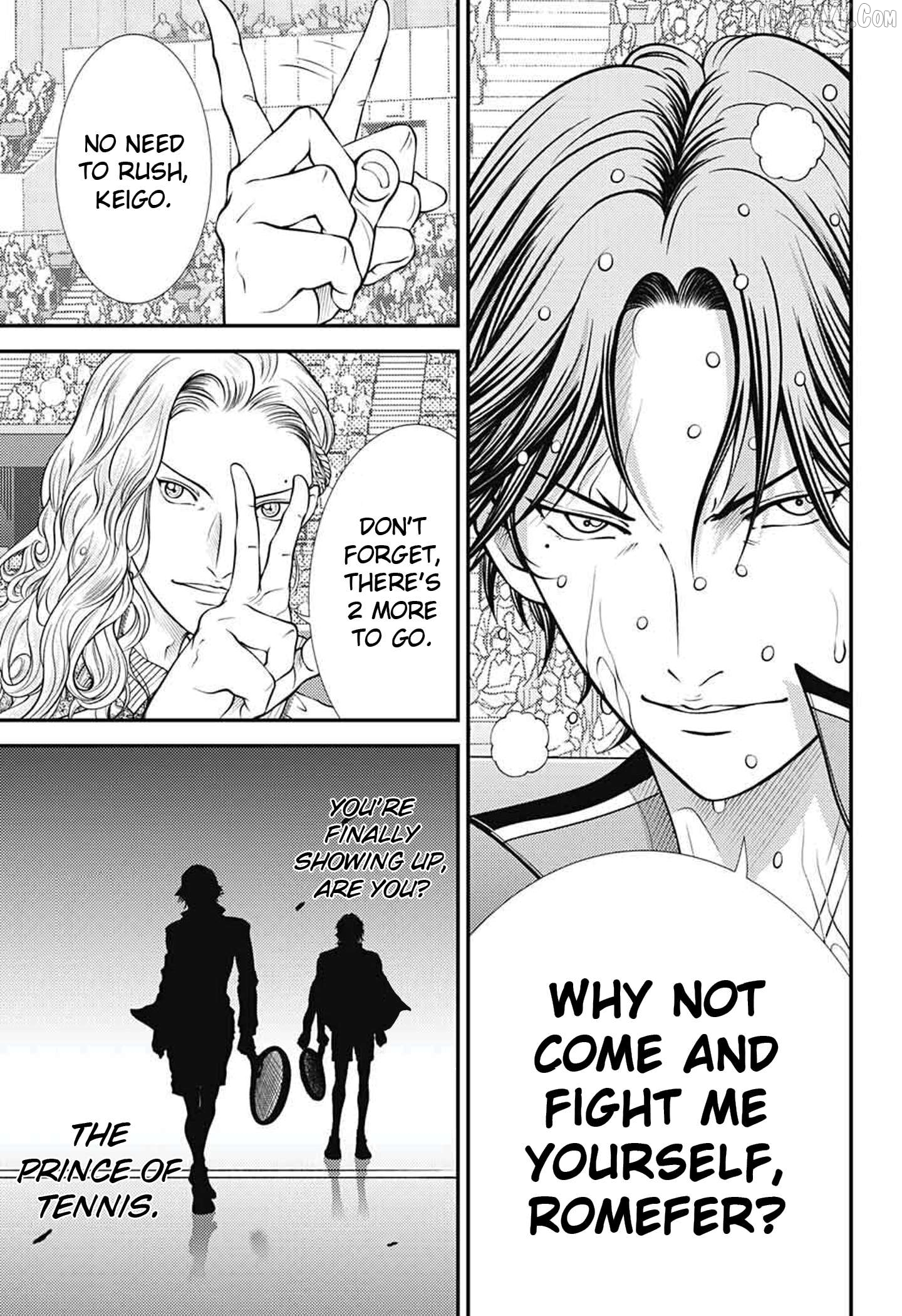 New Prince of Tennis Chapter 396 - page 9