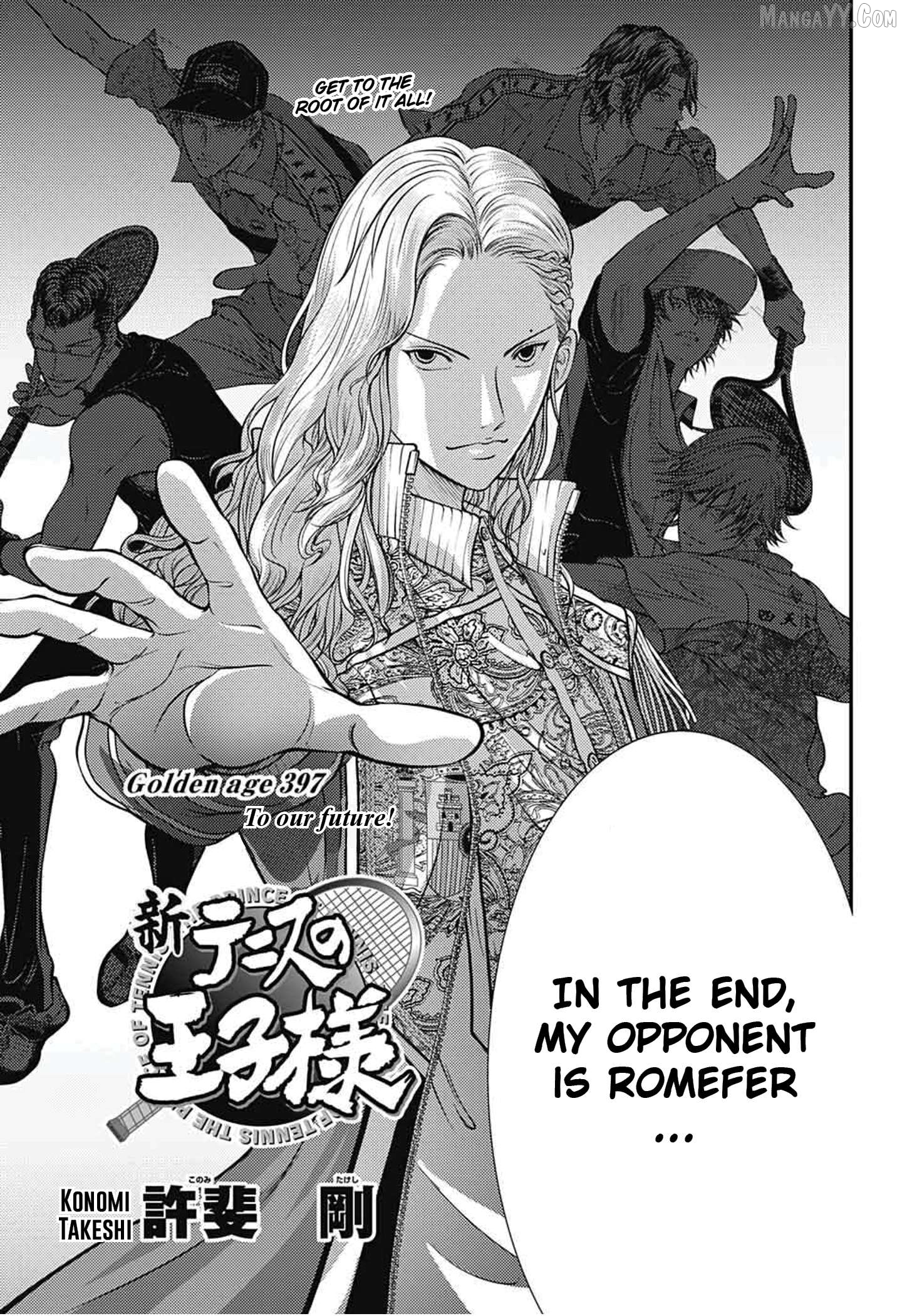 New Prince of Tennis Chapter 397 - page 3
