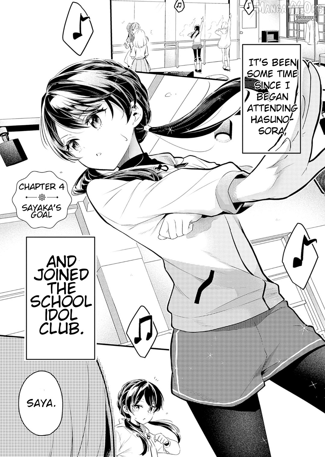 Love Live! Flowers – Hasunosora Girls’ High School Idol Club – Chapter 4 - page 1