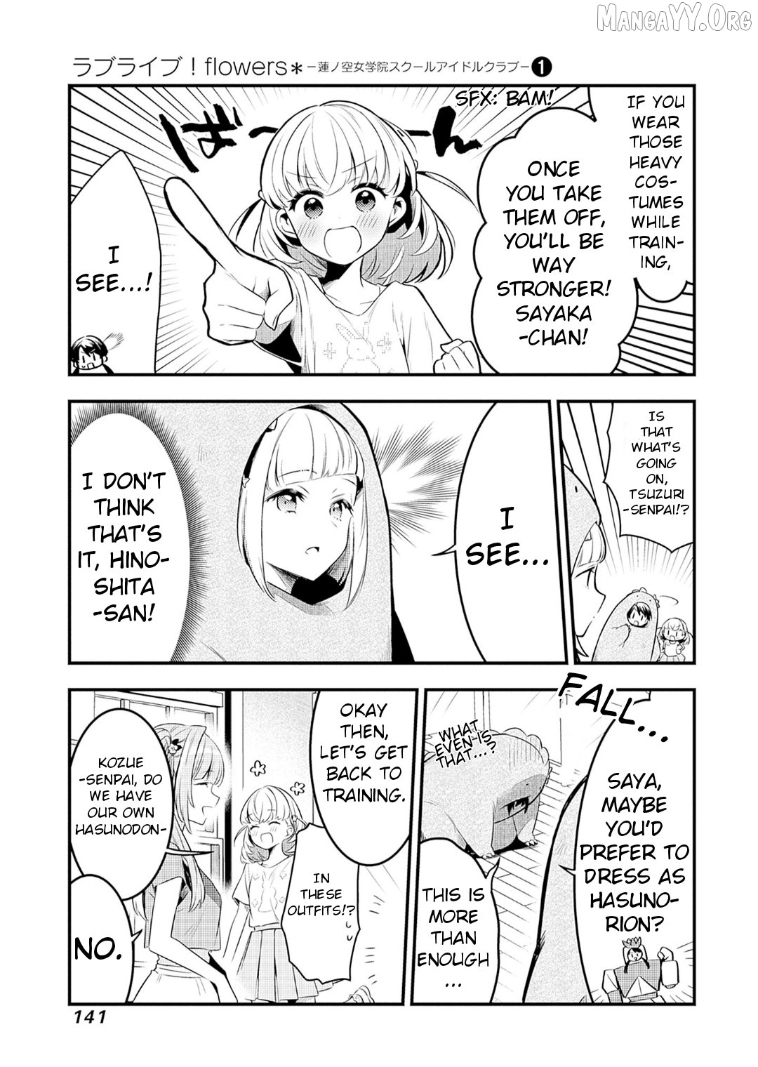 Love Live! Flowers – Hasunosora Girls’ High School Idol Club – Chapter 4 - page 13