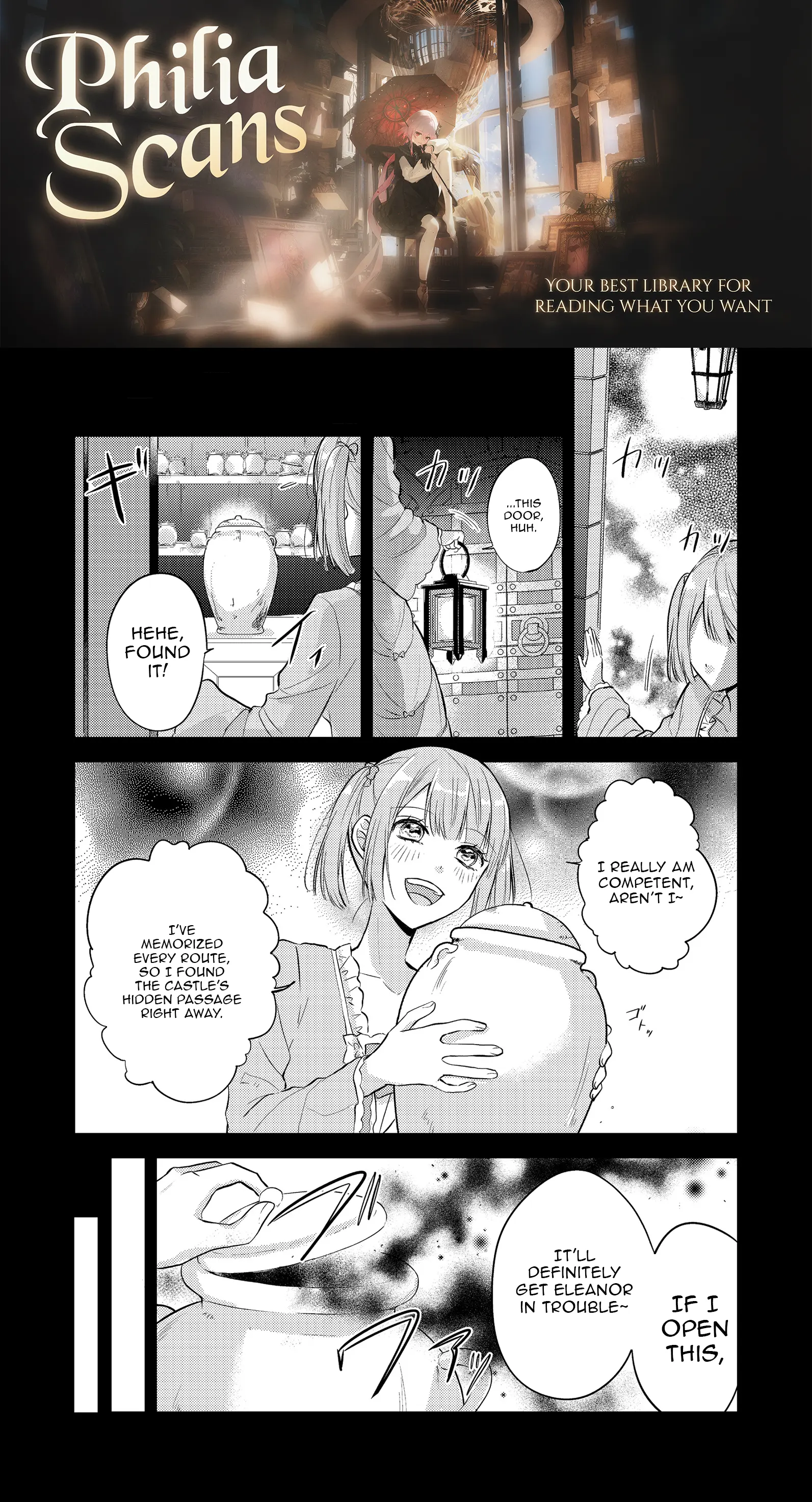 The Villainess Who Can Read Minds Is Playing With Her Puppy-Like Prince Today Too Chapter 12 - page 1