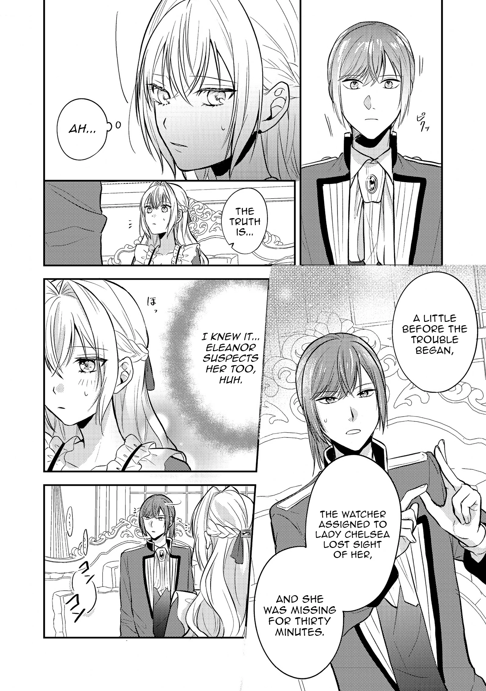 The Villainess Who Can Read Minds Is Playing With Her Puppy-Like Prince Today Too Chapter 13 - page 12