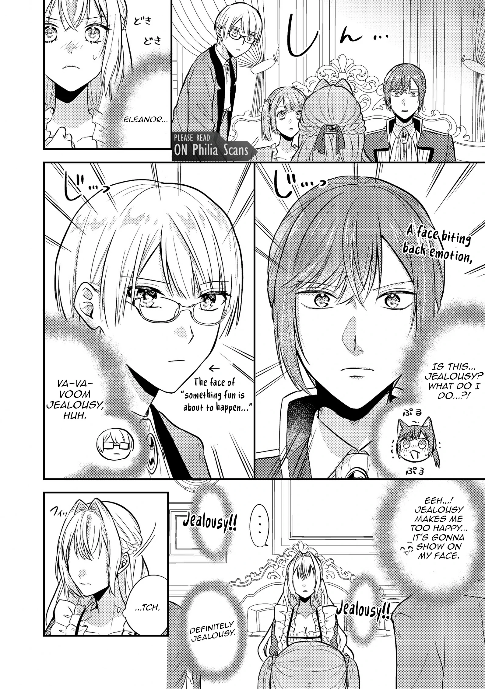 The Villainess Who Can Read Minds Is Playing With Her Puppy-Like Prince Today Too Chapter 13 - page 22