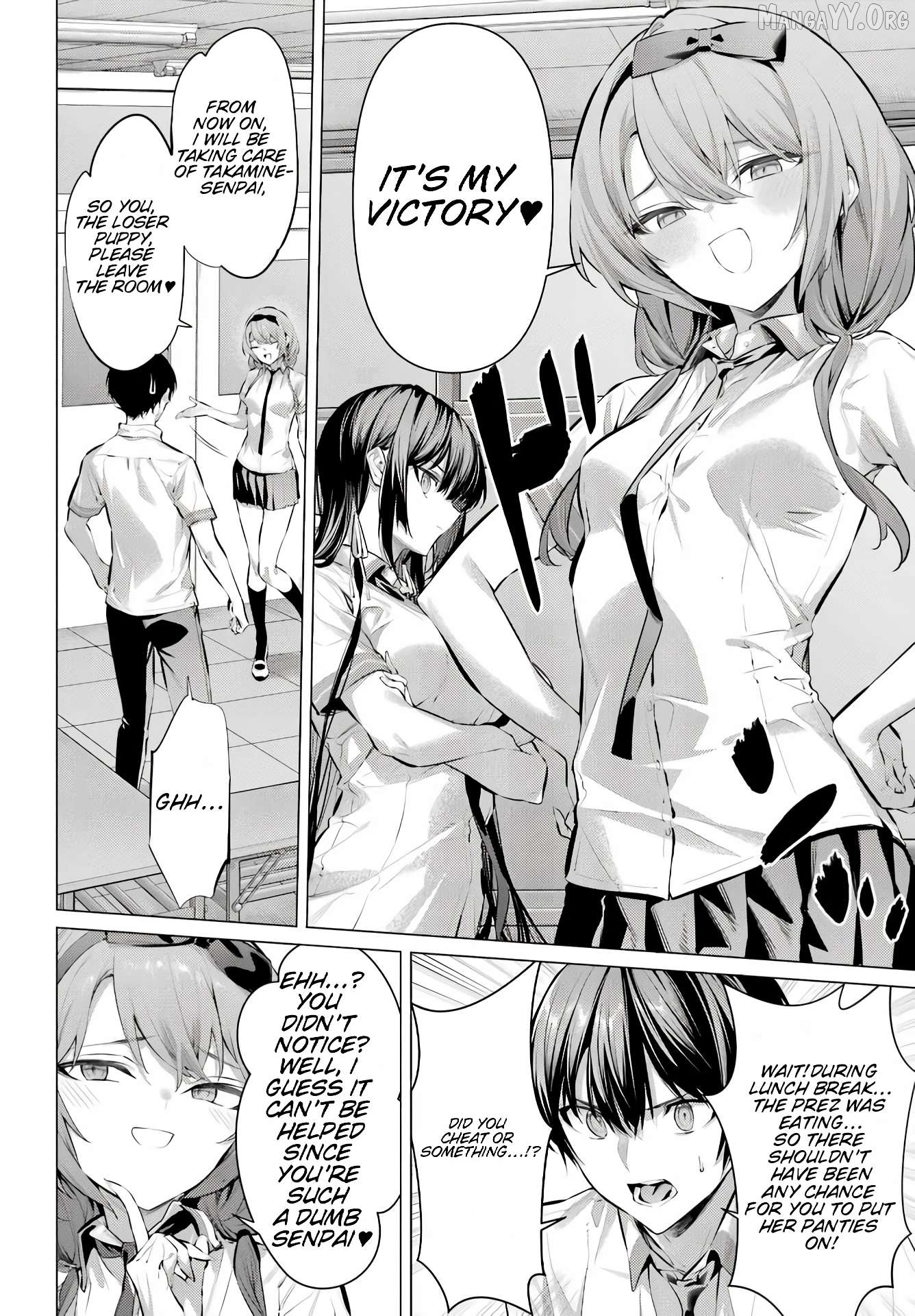 Haite Kudasai, Takamine-San Chapter 68.1 - page 3
