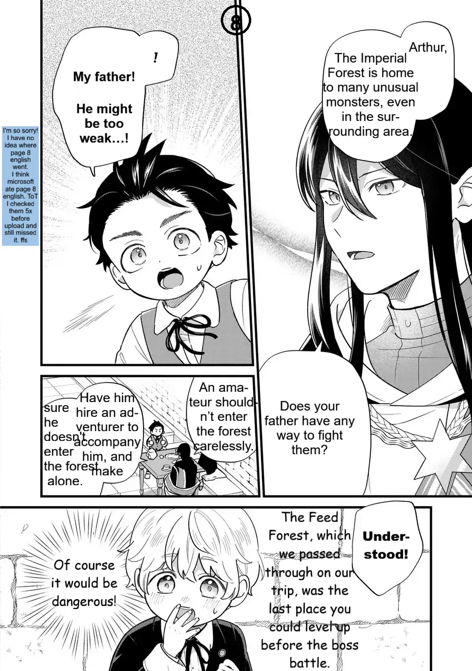 The Duke's Beloved Third Son Aims to Escape as a Villain!? Chapter 41 - page 8