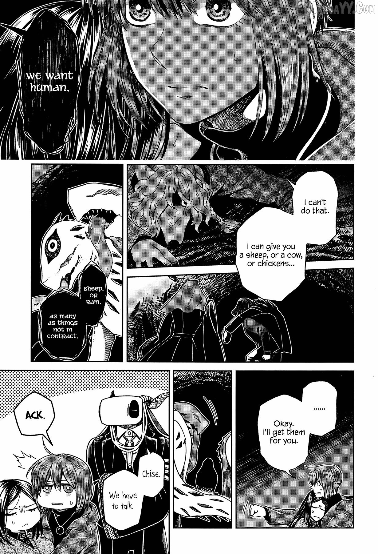 Mahou Tsukai no Yome Chapter 65 - page 11