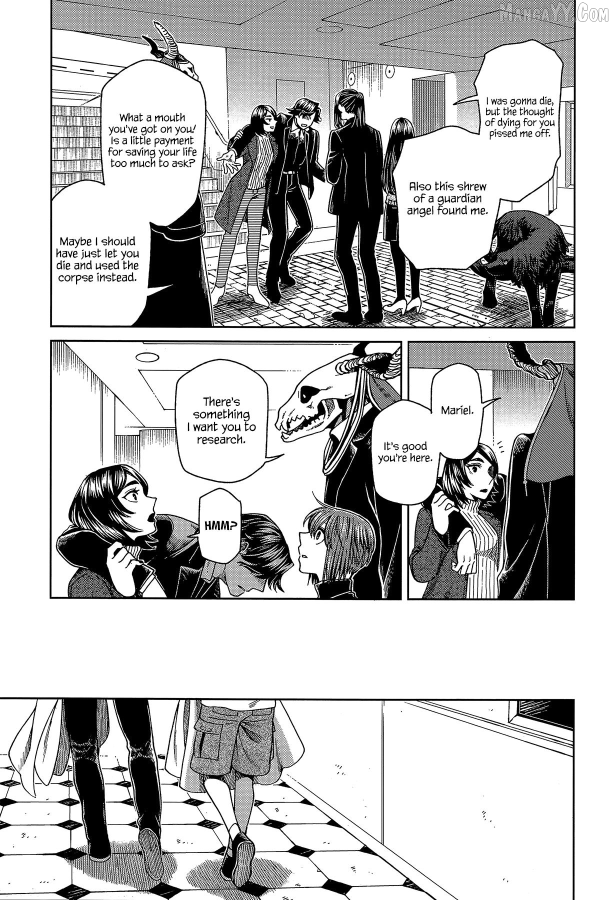 Mahou Tsukai no Yome Chapter 65 - page 17