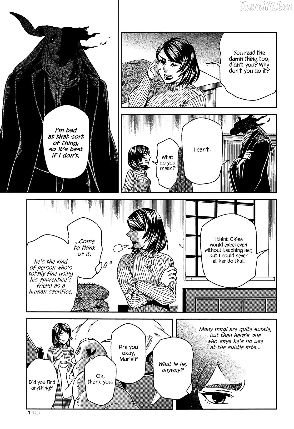 Mahou Tsukai no Yome Chapter 65 - page 37