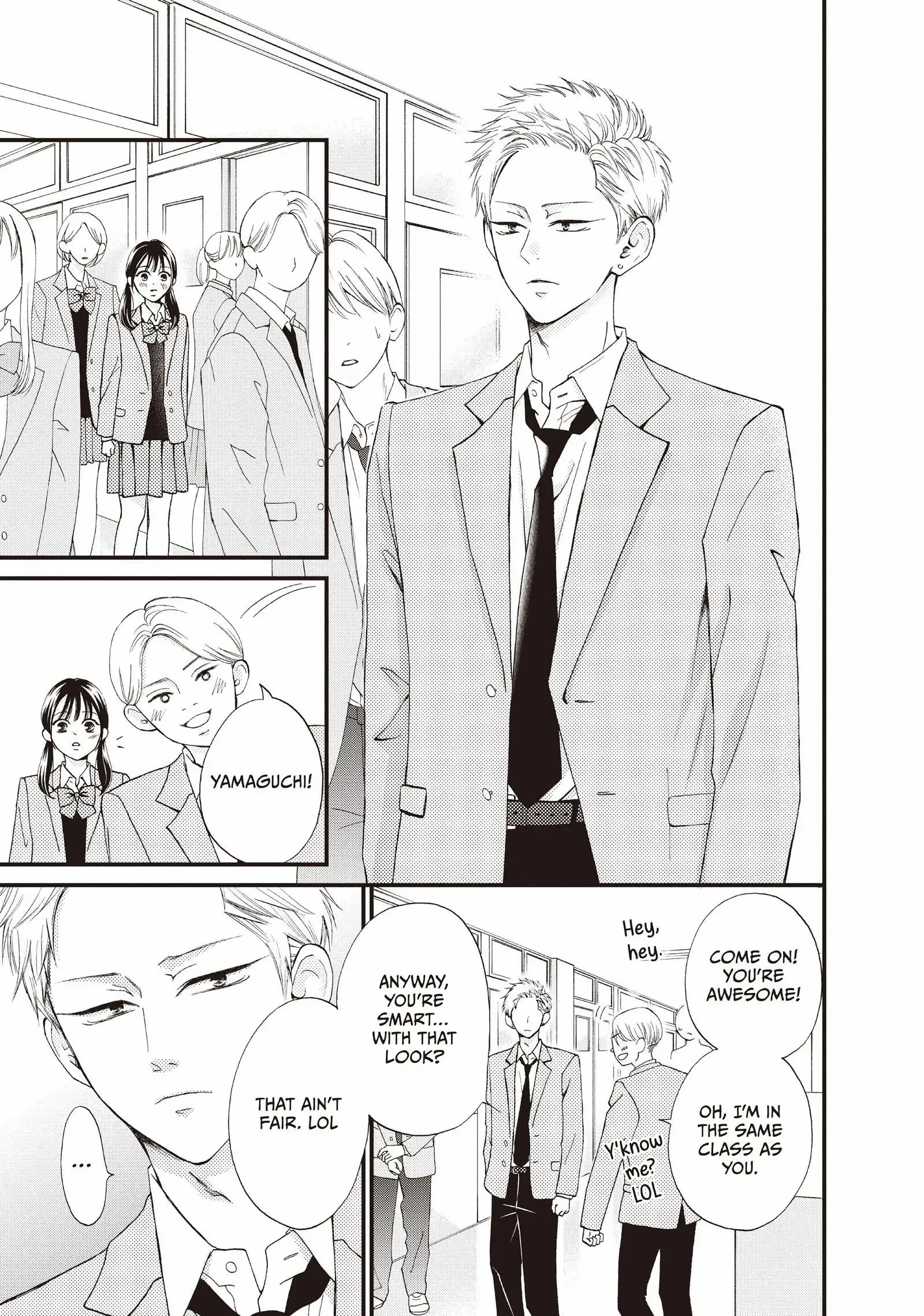 Yamaguchi-kun wa warukunai Chapter 41 - page 19