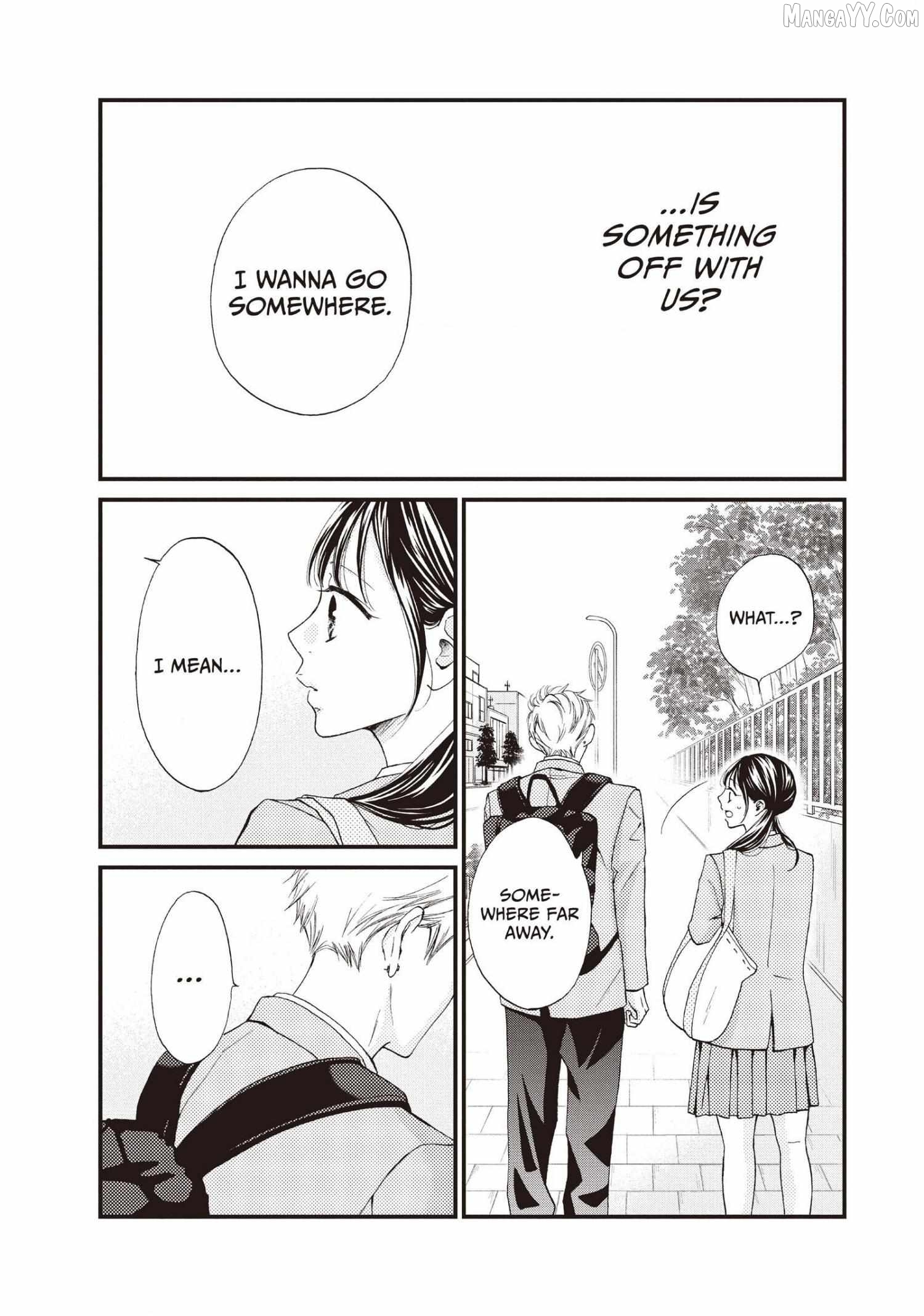 Yamaguchi-kun wa warukunai Chapter 41 - page 34