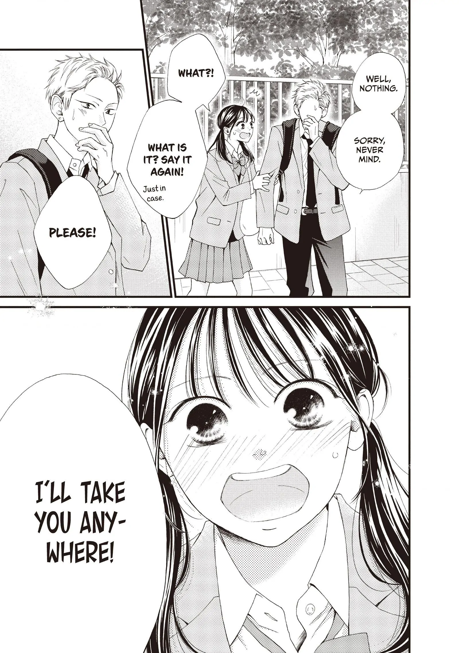 Yamaguchi-kun wa warukunai Chapter 41 - page 35