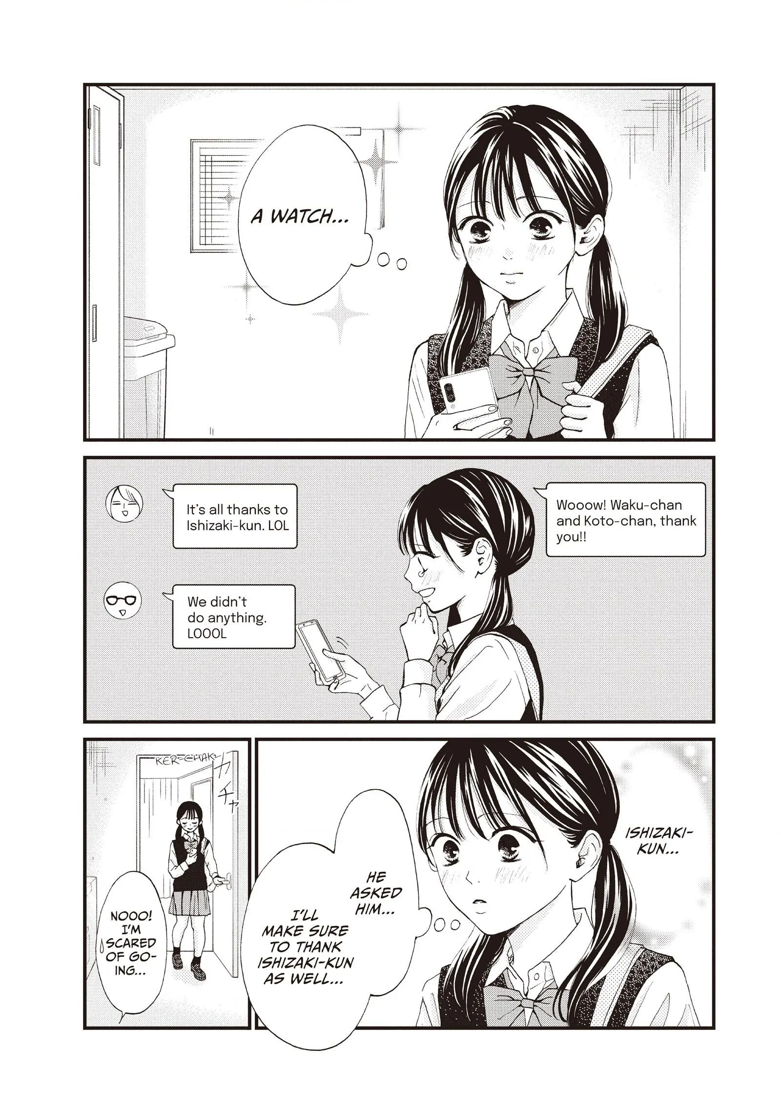 Yamaguchi-kun wa warukunai Chapter 43 - page 16