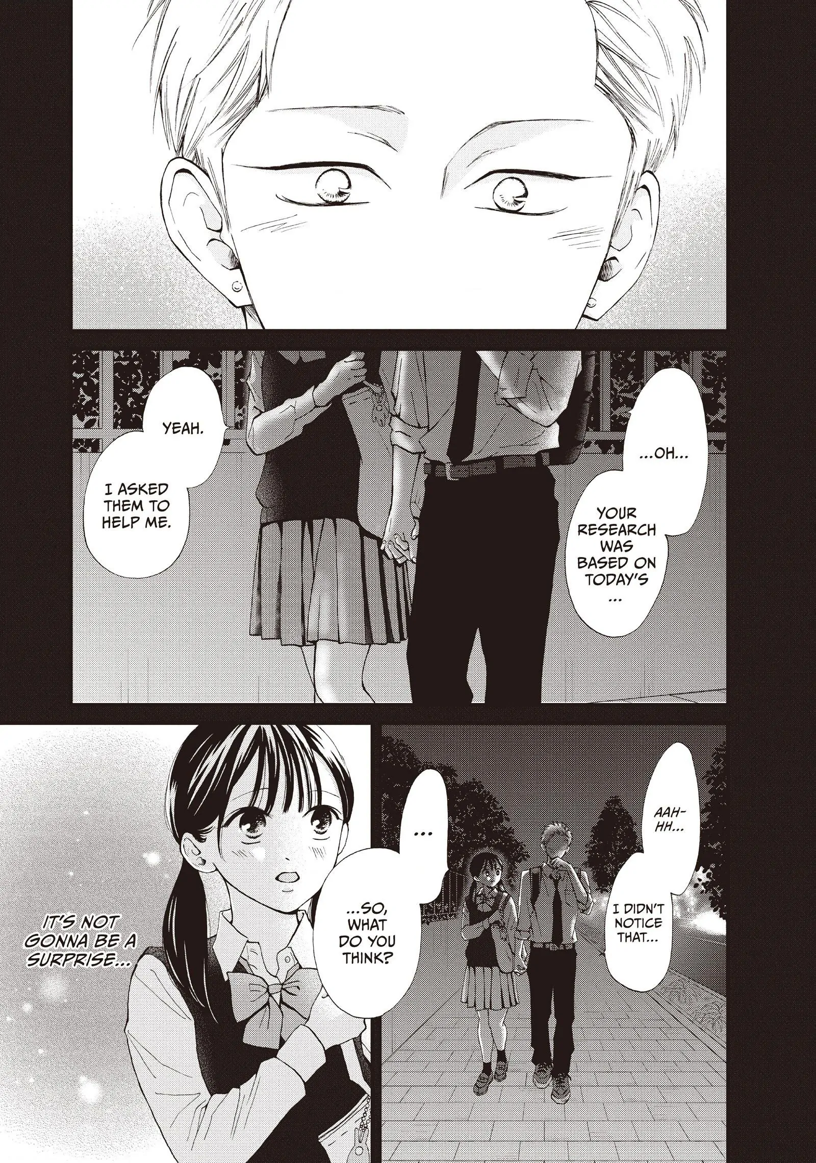 Yamaguchi-kun wa warukunai Chapter 43 - page 33