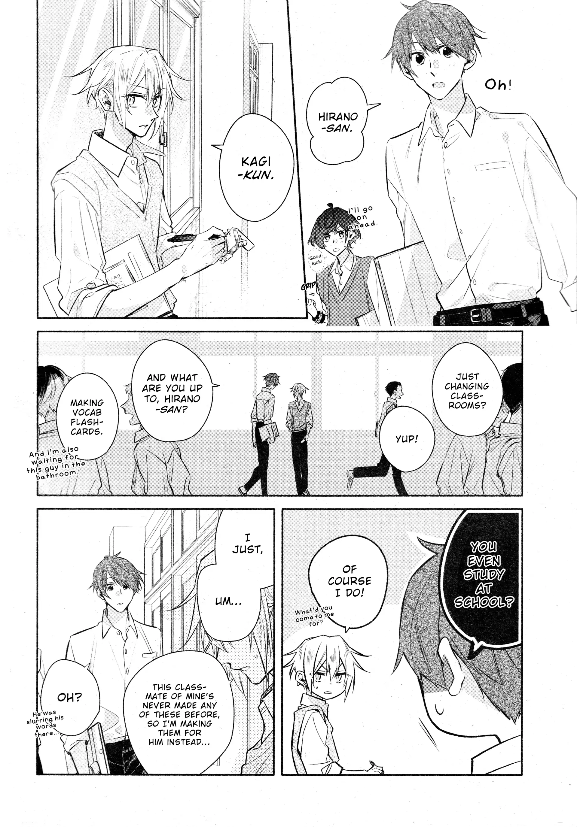 Hirano to Kagiura Chapter 33 - page 10
