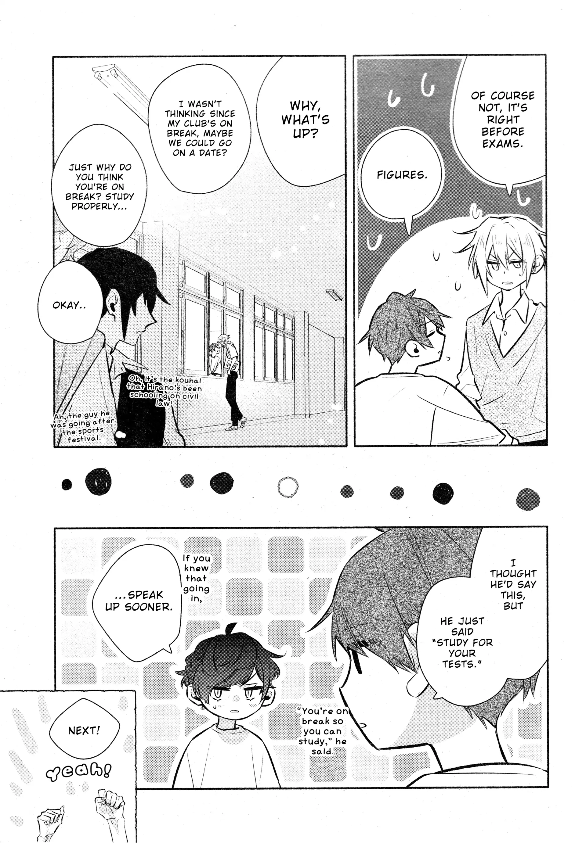 Hirano to Kagiura Chapter 33 - page 13